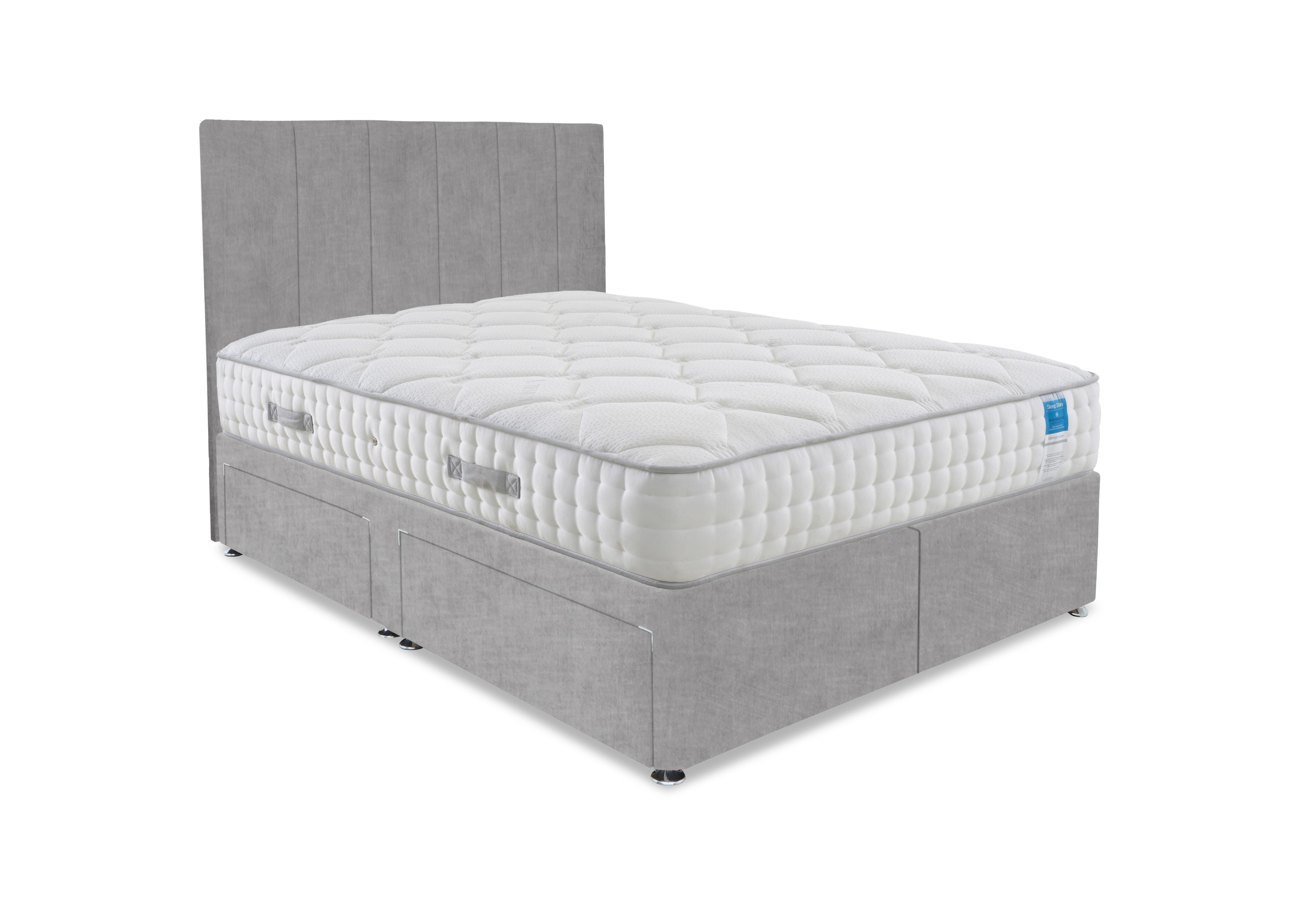 Memory Luxe Divan Set in Lace Dolphin on Furniture Village