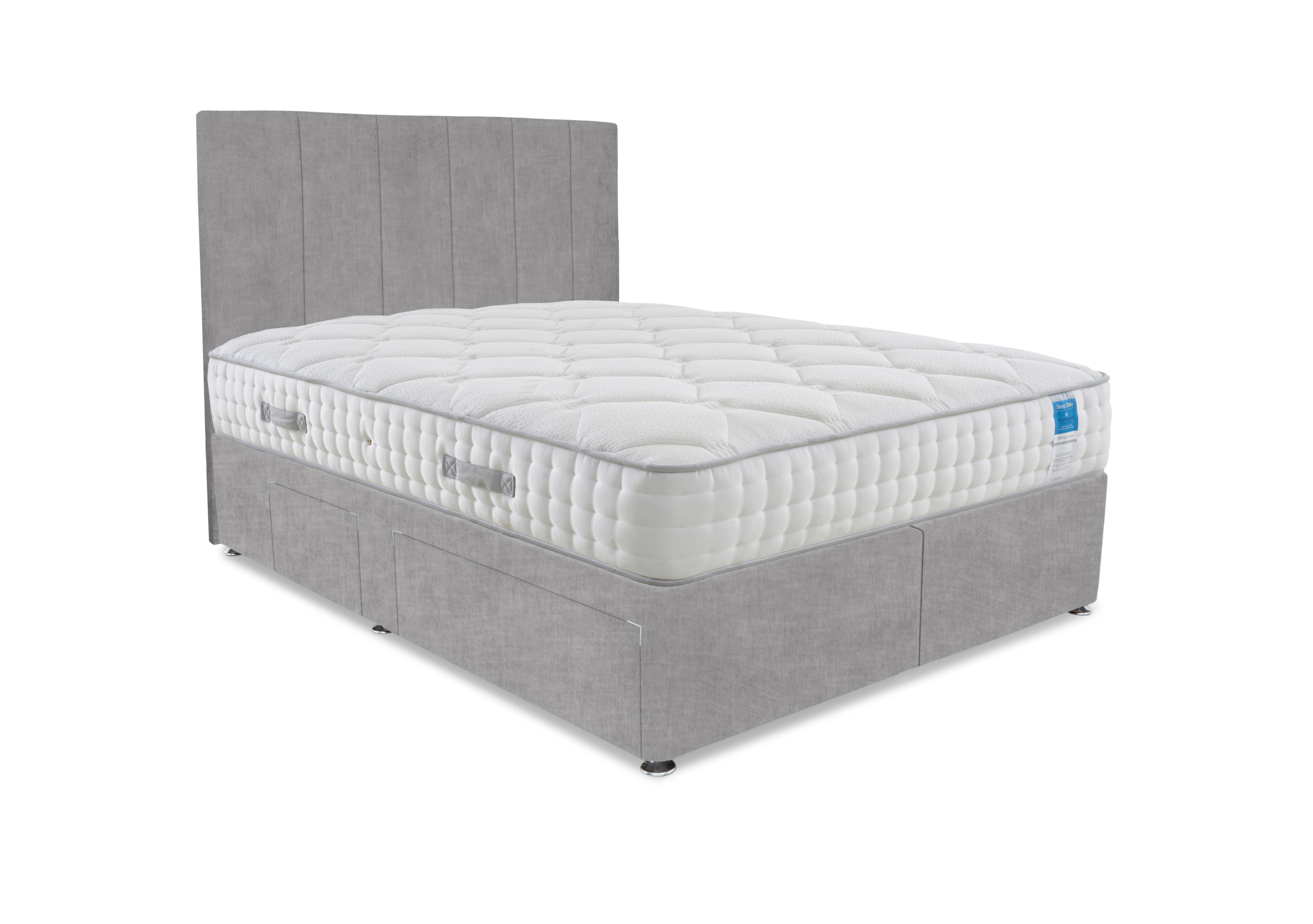 Memory Luxe Divan Set in Lace Dolphin on Furniture Village