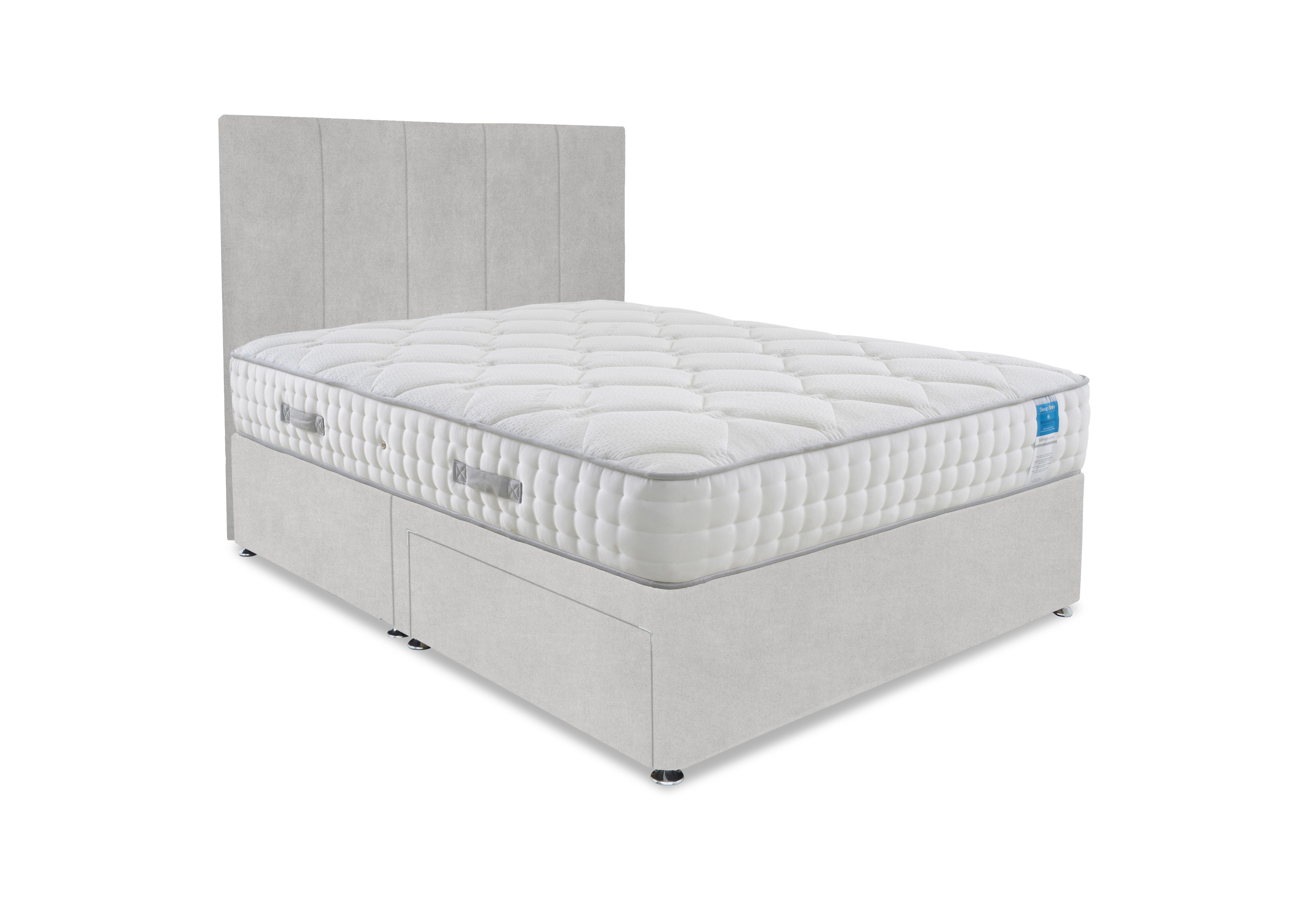 Memory Luxe Divan Set in Plain Opal on Furniture Village