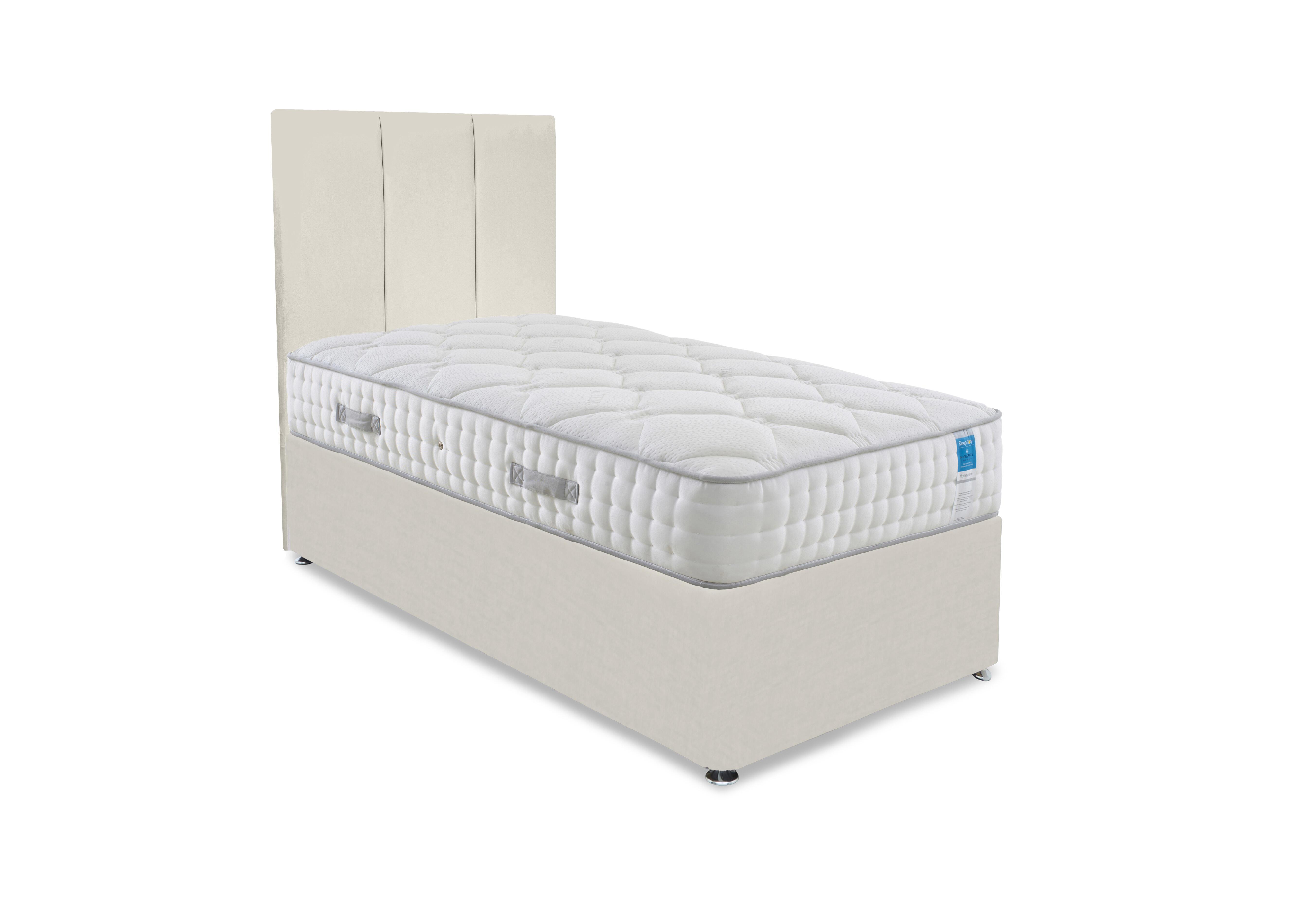 Memory Luxe Divan Set in Plush Ecru on Furniture Village