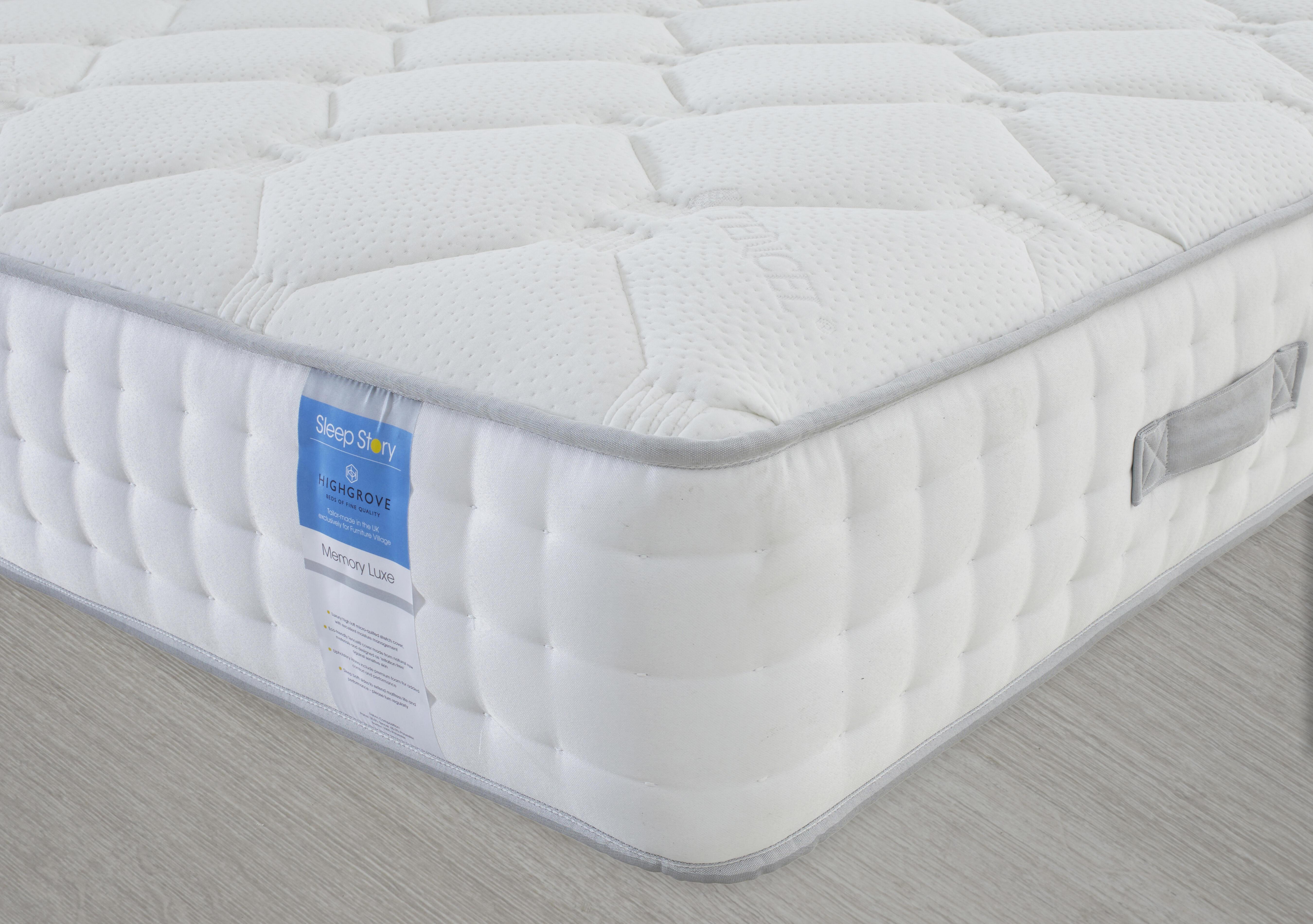 Memory Luxe Mattress in  on Furniture Village