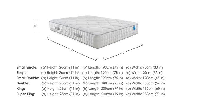 Memory Luxe Mattress in  on Furniture Village