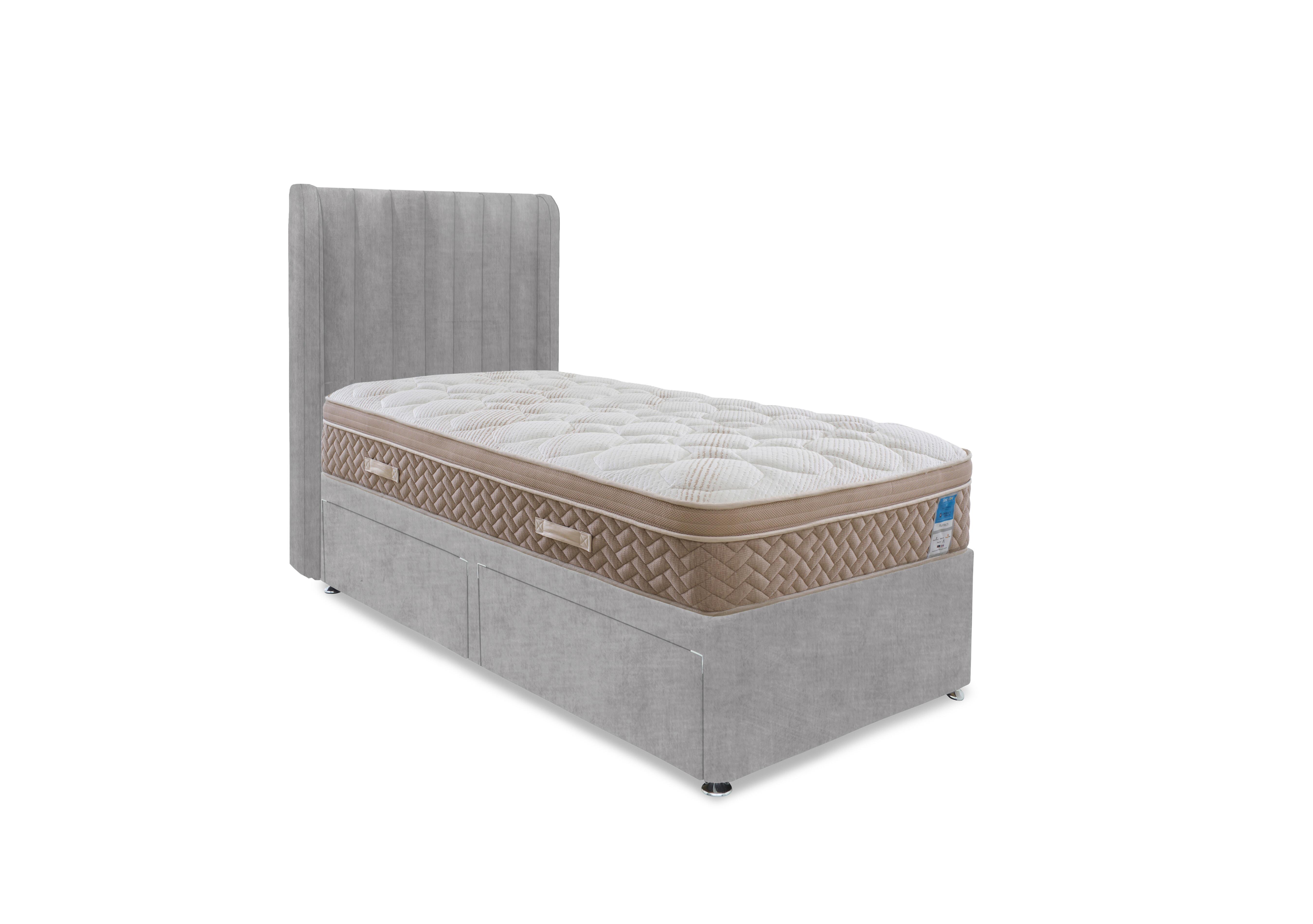 PlushTech Divan Set in Lace Dolphin on Furniture Village