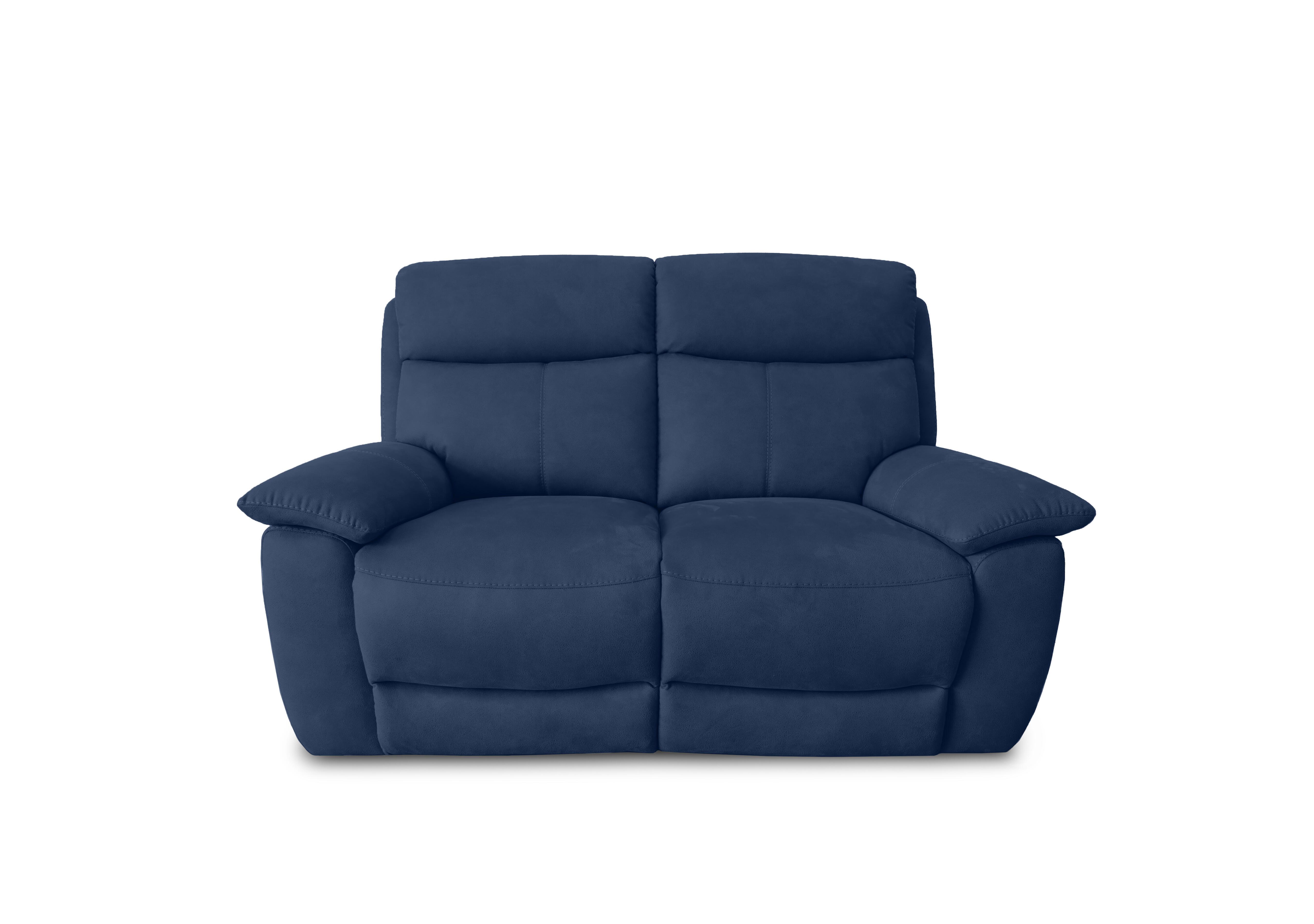 Echo 2 Seater Fabric Sofa in Bfa-Blj-R10 Blue on Furniture Village