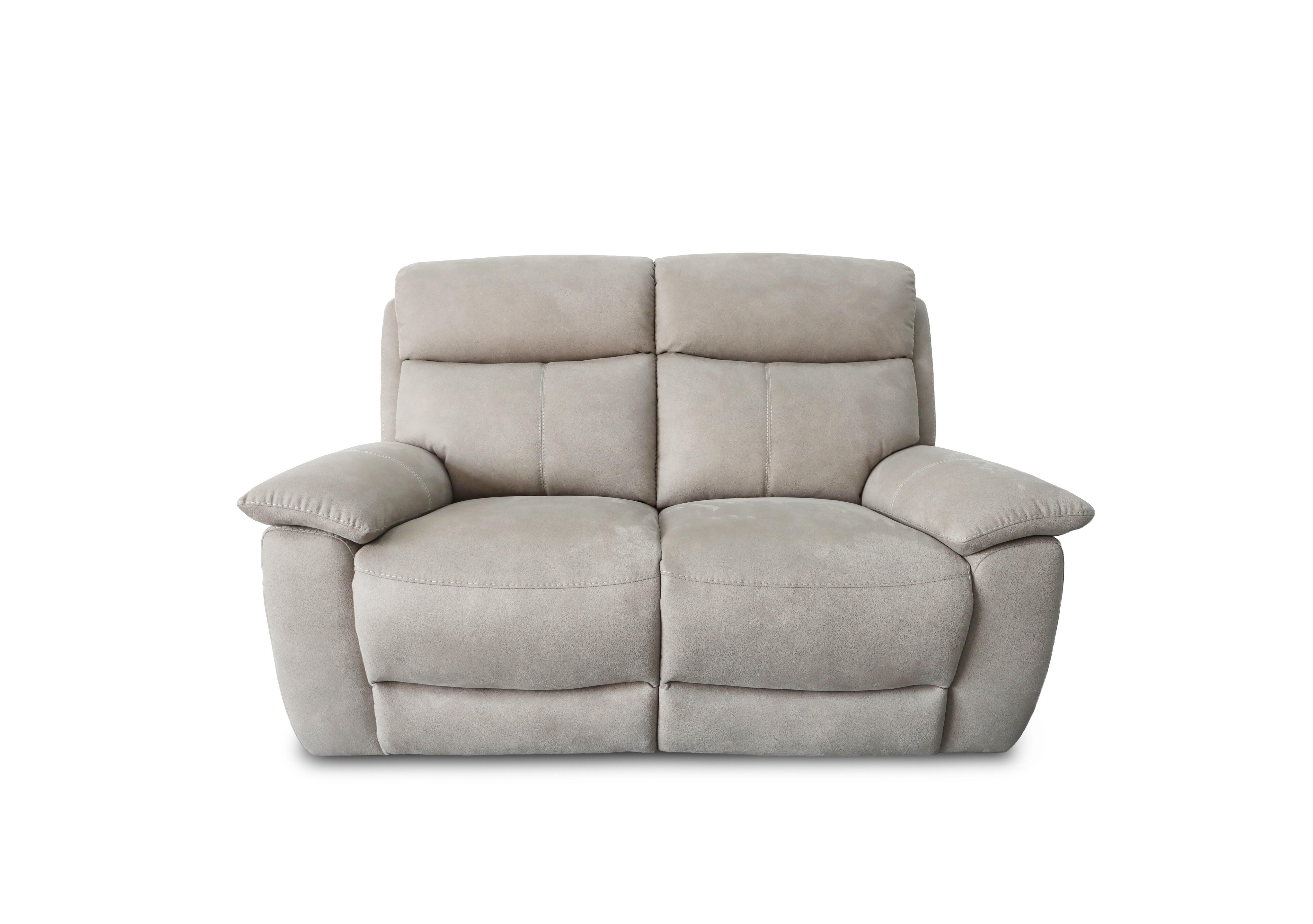 Echo 2 Seater Fabric Sofa in Bfa-Blj-R946 Silver on Furniture Village