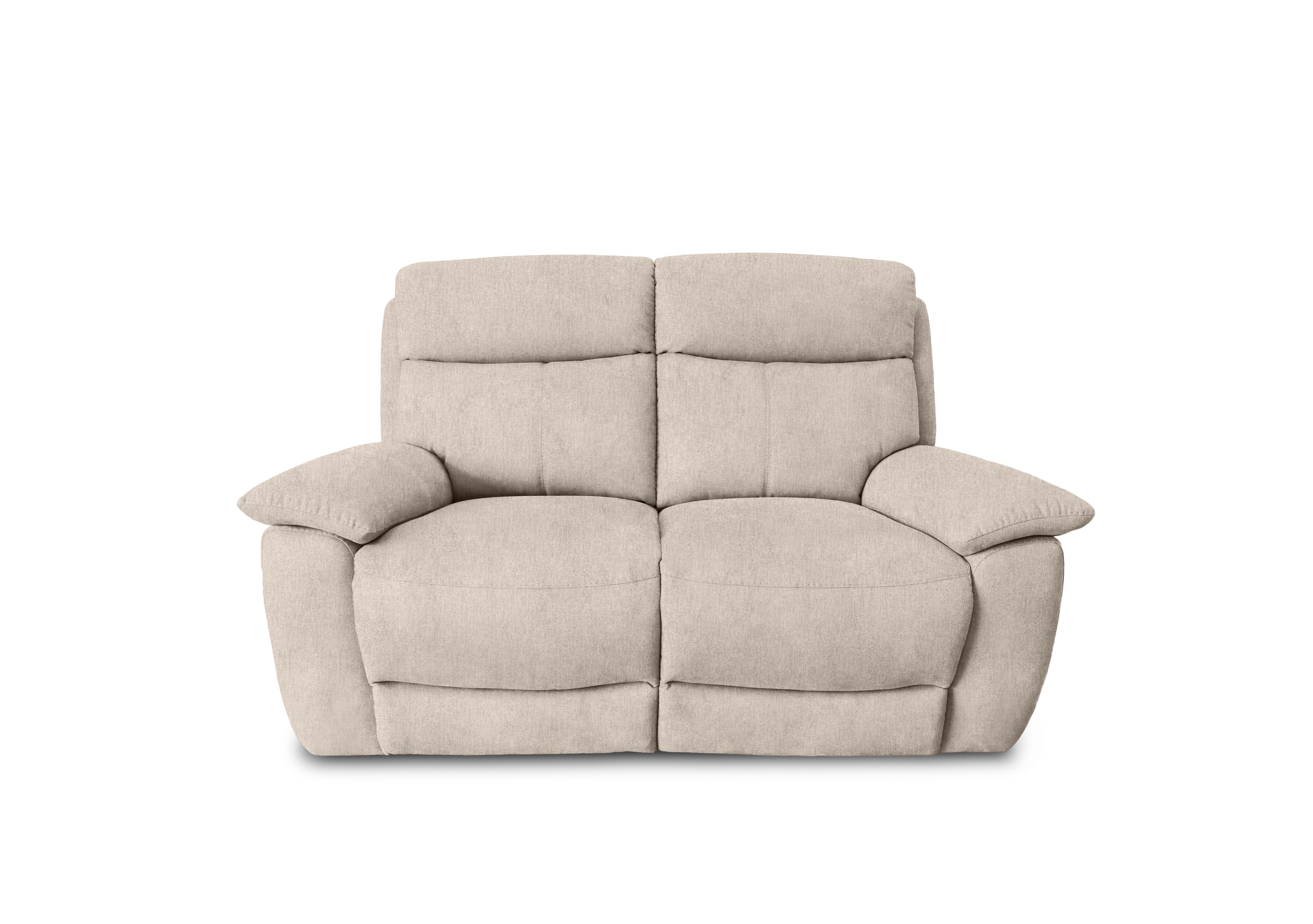 Echo Fabric 2 Seater Power Recliner Sofa in Fab-Crn-R120 Beige on Furniture Village