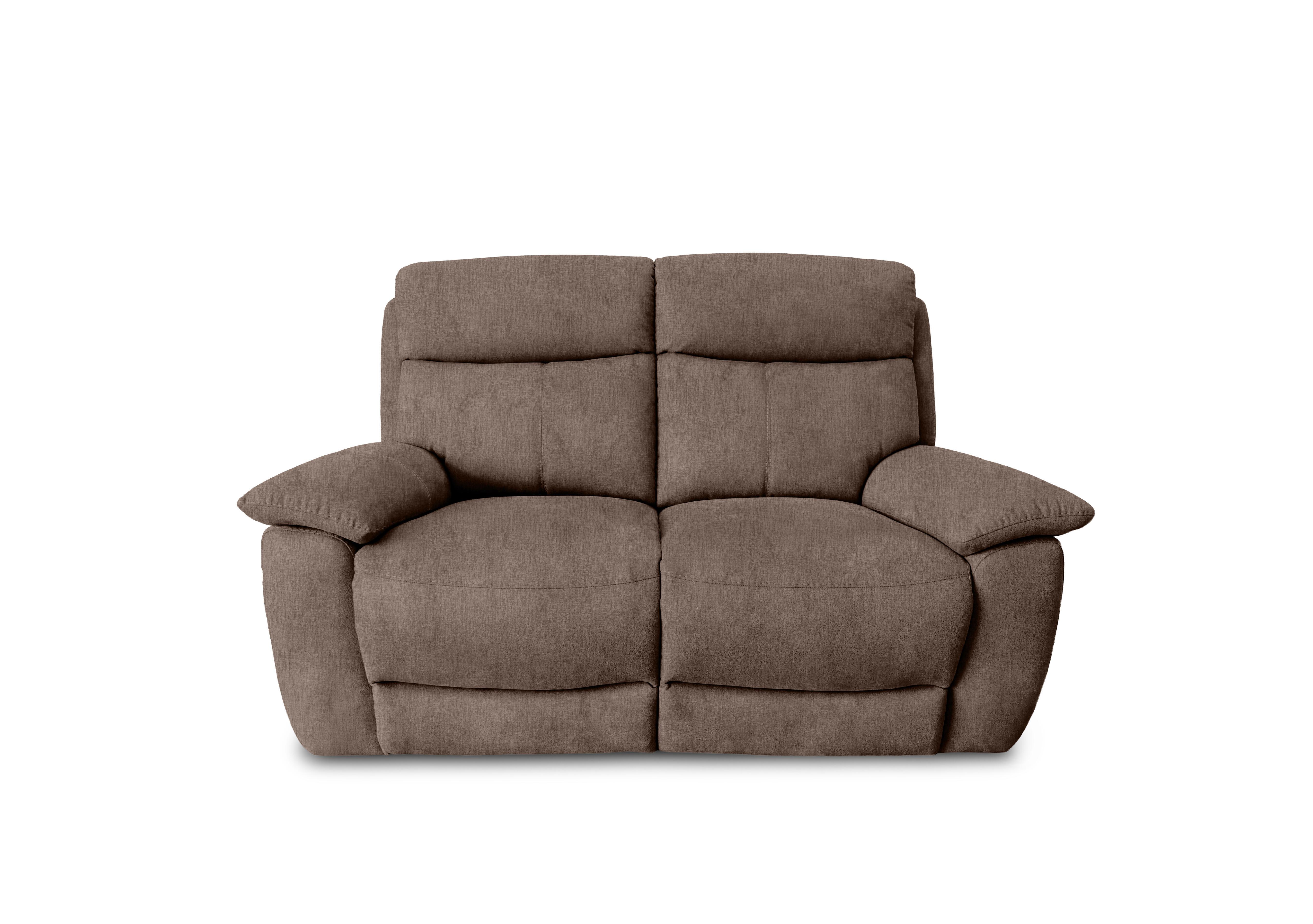 Echo 2 Seater Fabric Sofa in Fab-Crn-R431 Brown on Furniture Village