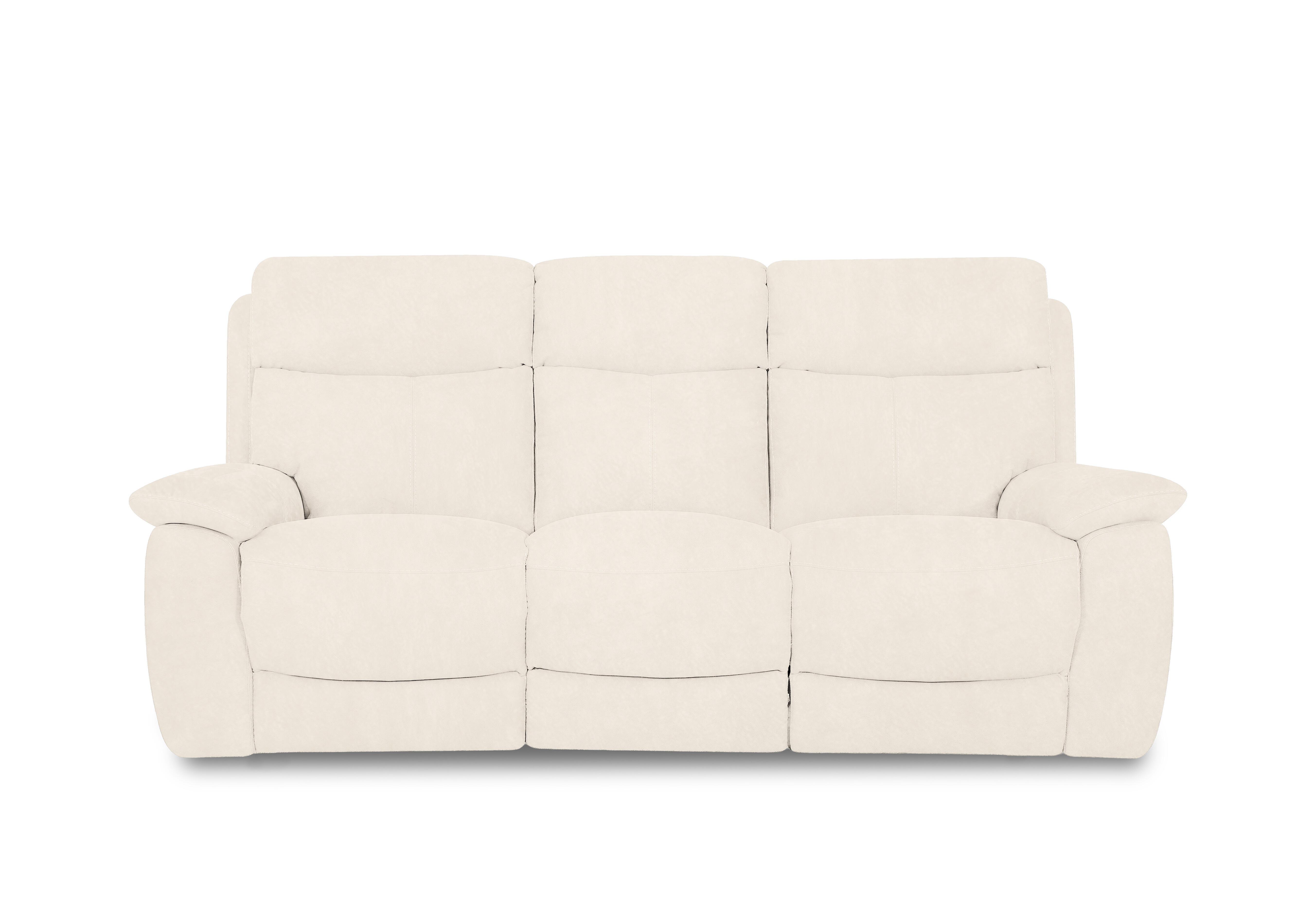 Echo 3 Seater Fabric Sofa in Fab-Dab-R05 Cream on Furniture Village