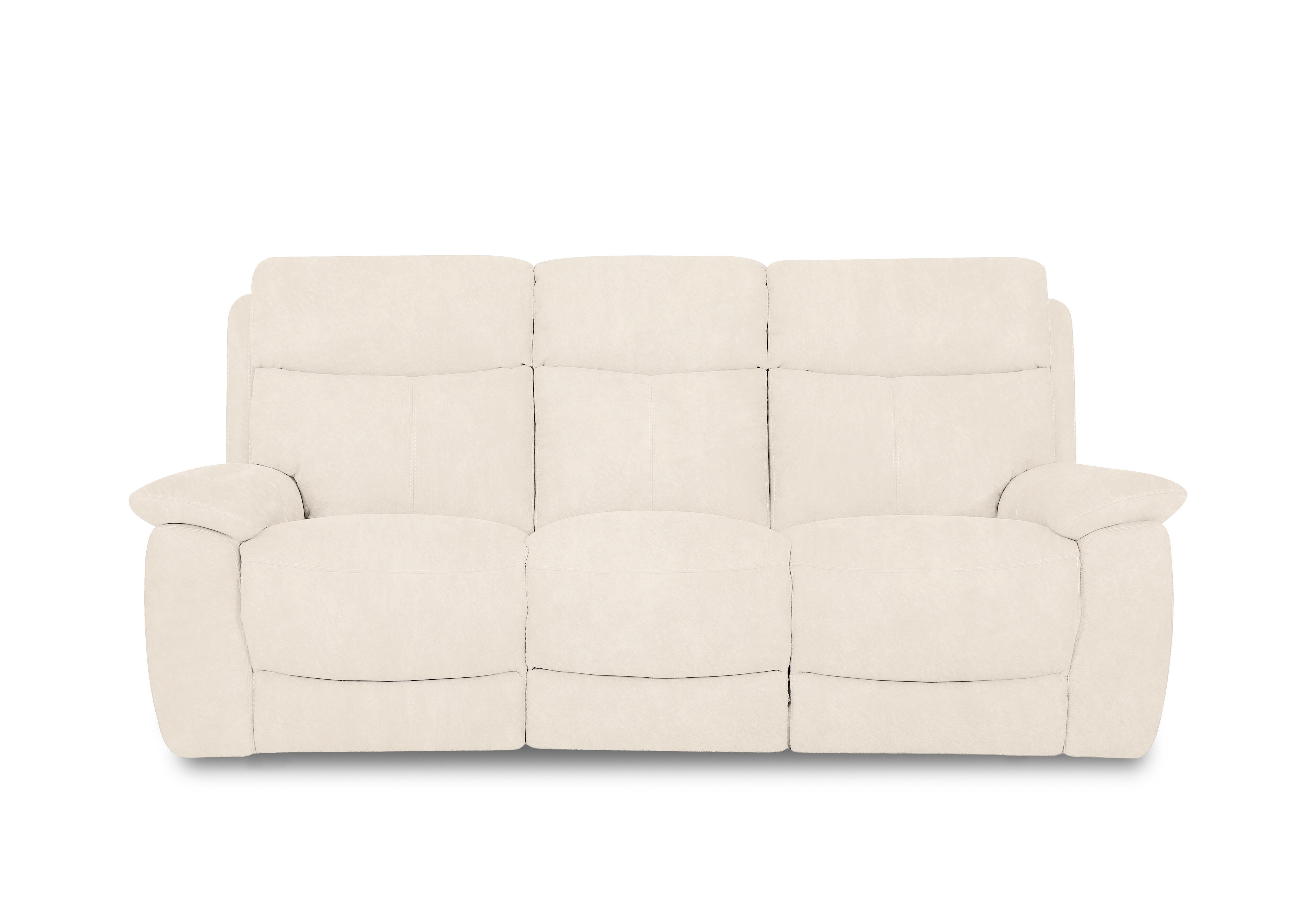 Echo Fabric 3 Seater Power Recliner Sofa in Fab-Dab-R06 Beige on Furniture Village