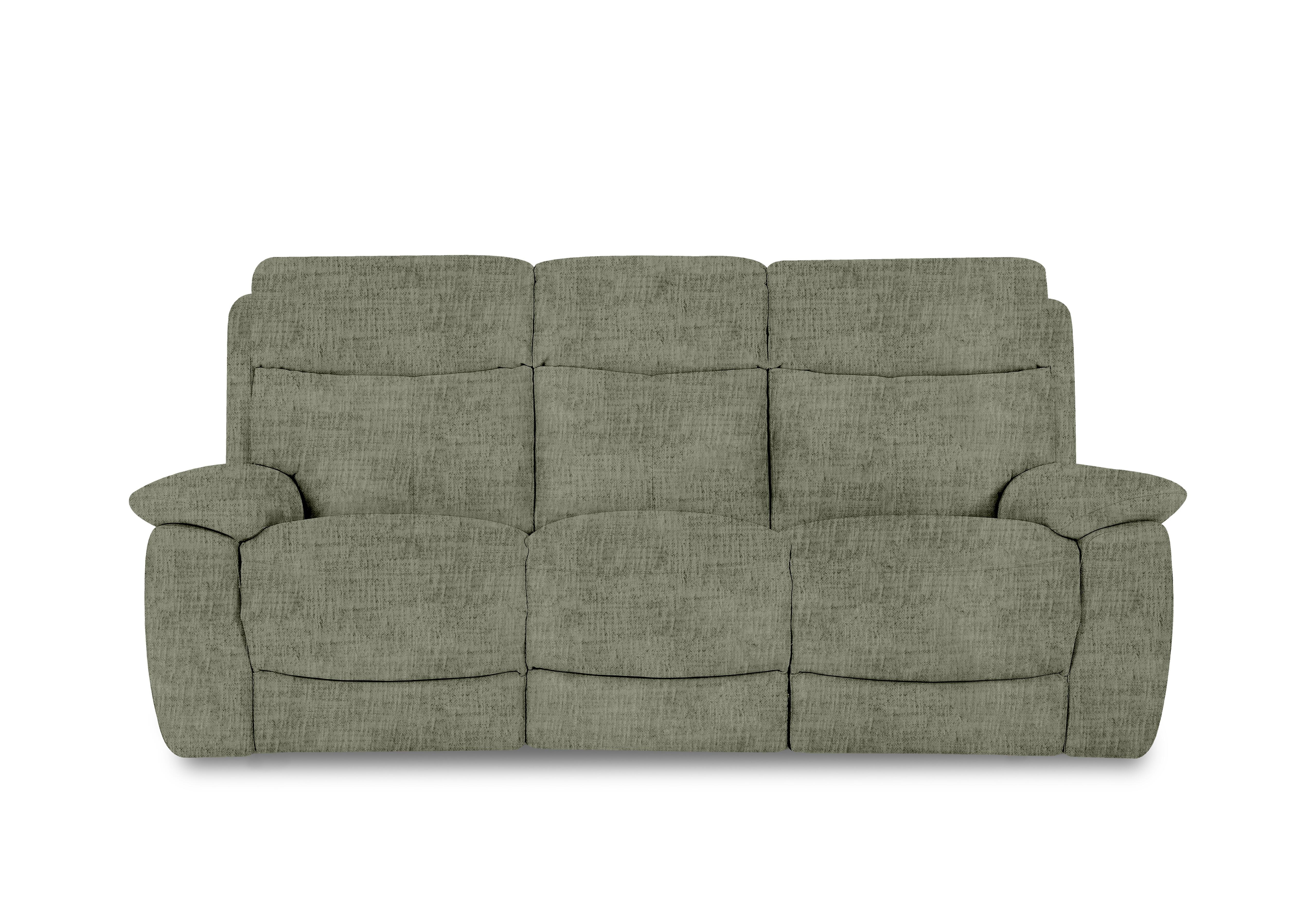 Echo 3 Seater Fabric Sofa in Fab-Mga-R11 Olive Green on Furniture Village