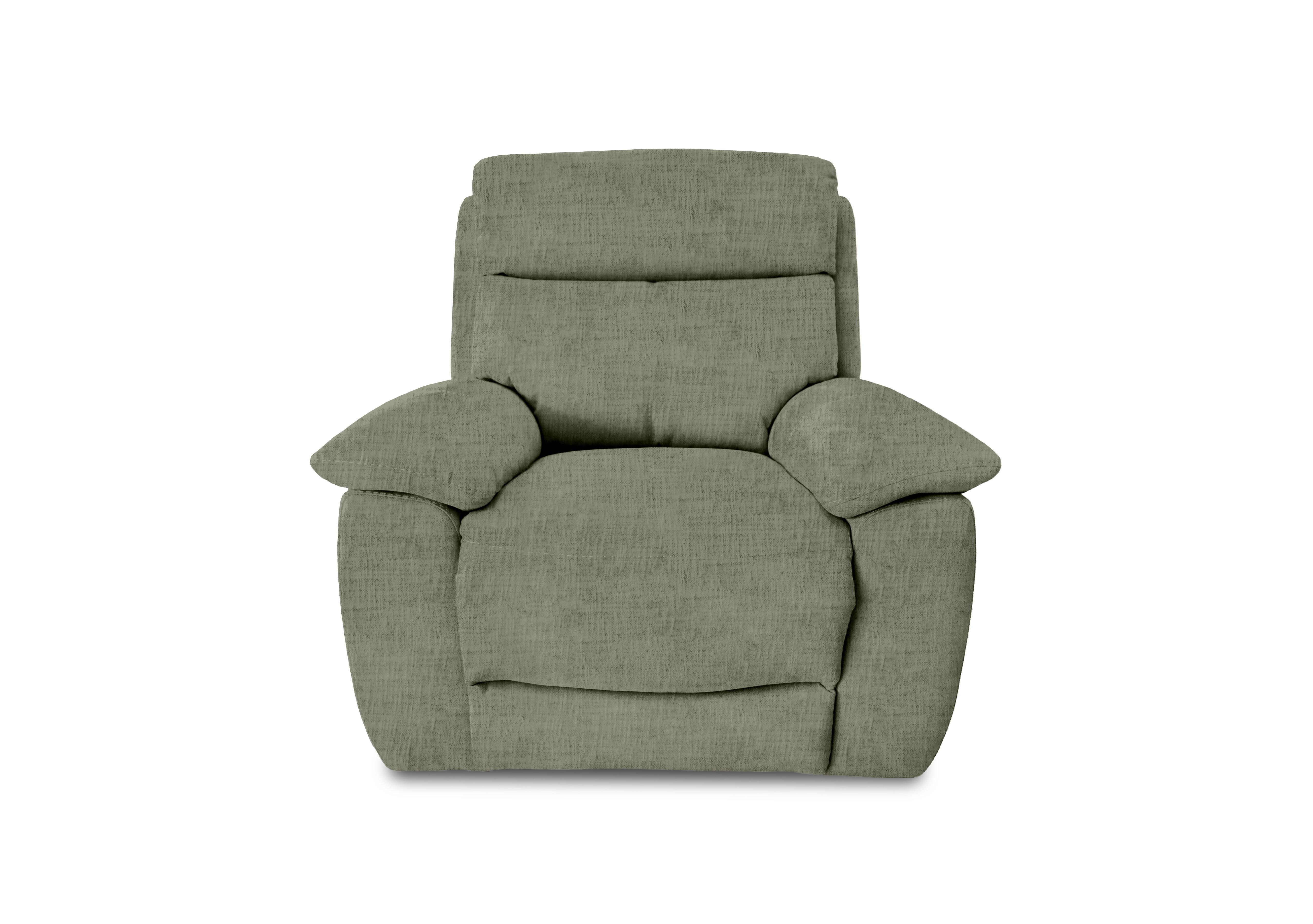 Echo Fabric Armchair in Fab-Mga-R11 Olive Green on Furniture Village