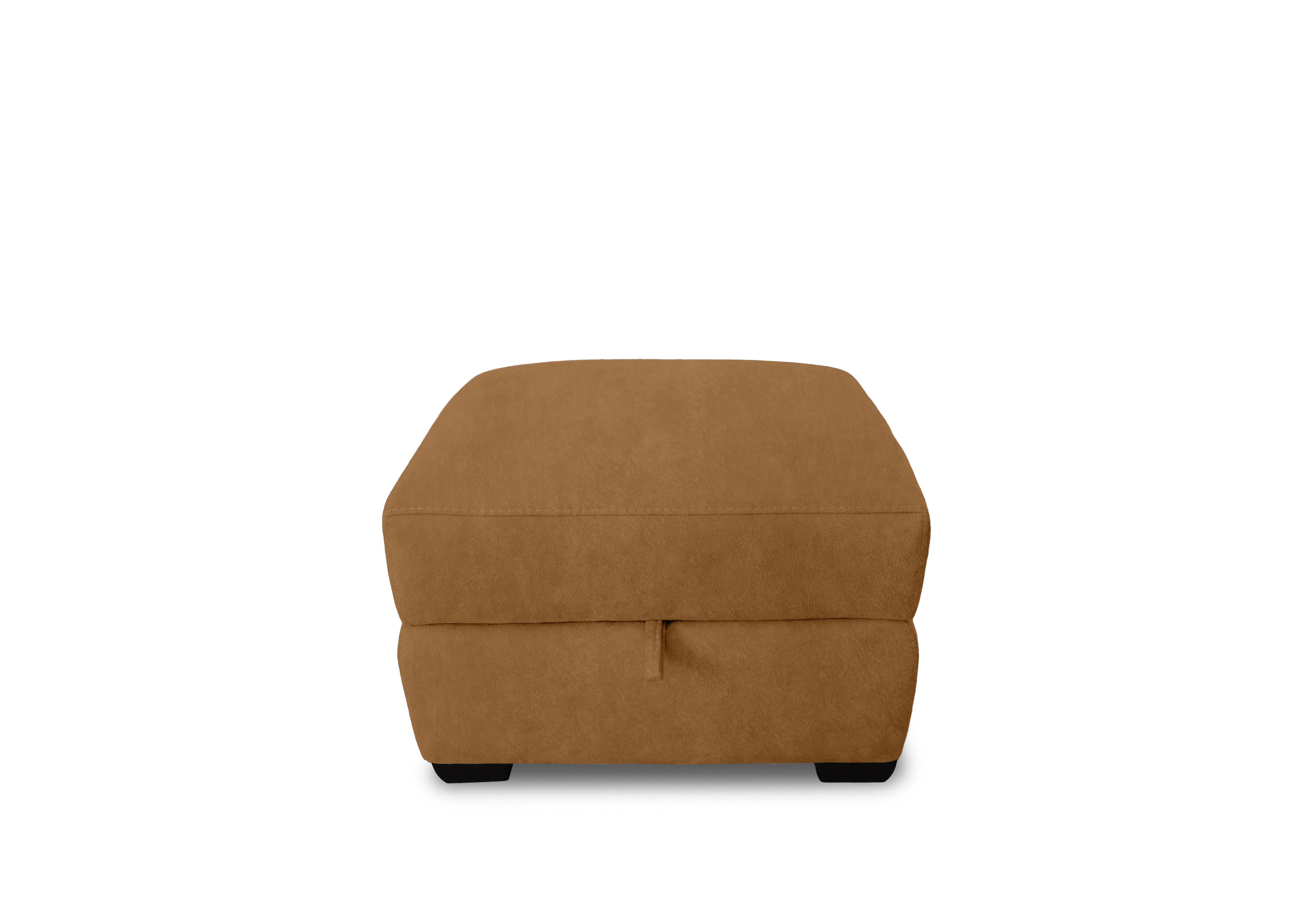 Echo Fabric Storage Footstool in Fab-Dab-R11 Fennelseed on Furniture Village