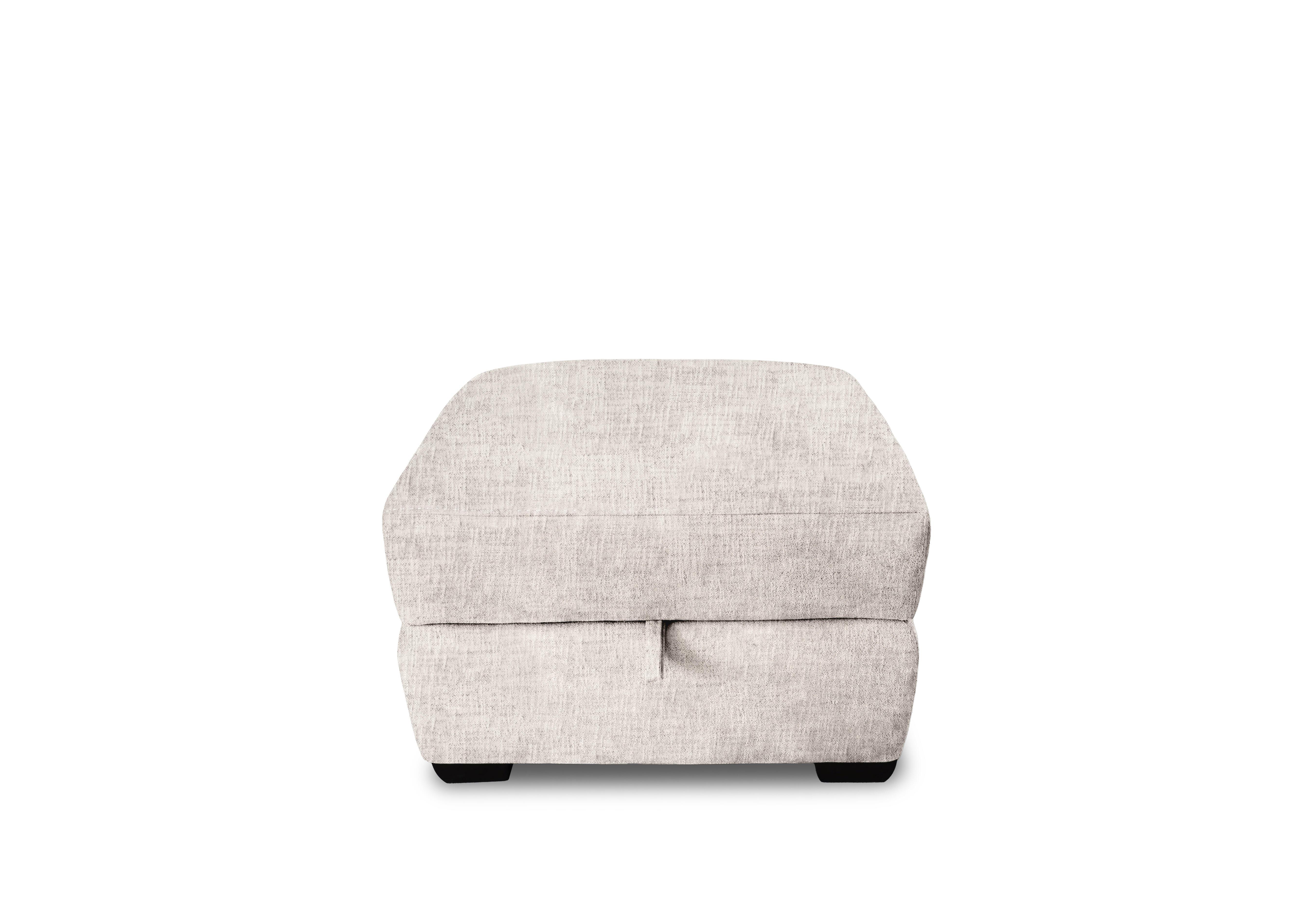 Echo Fabric Storage Footstool in Fab-Mga-R04 Beige on Furniture Village