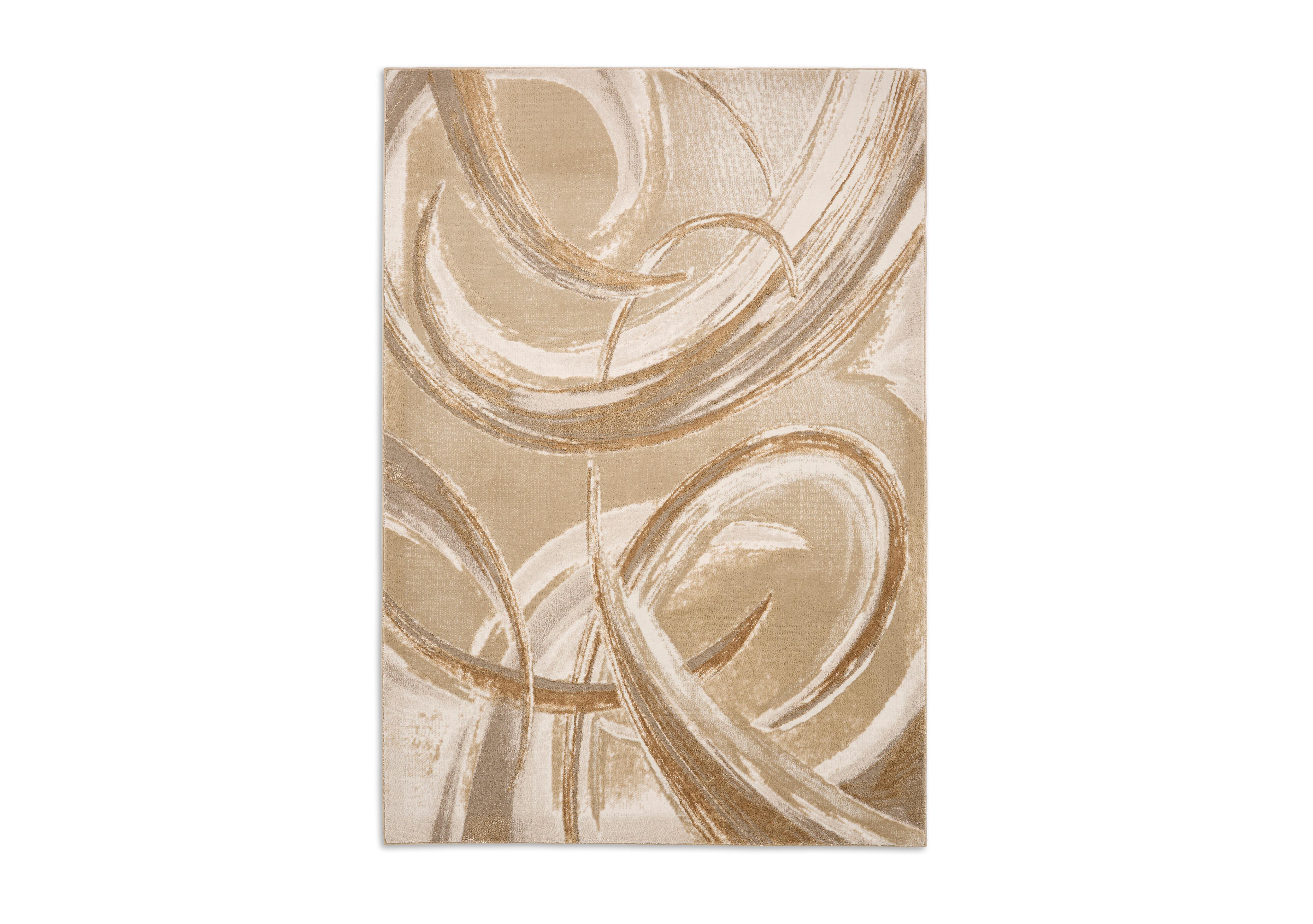 Xenio Rug in Cream - Beige on Furniture Village