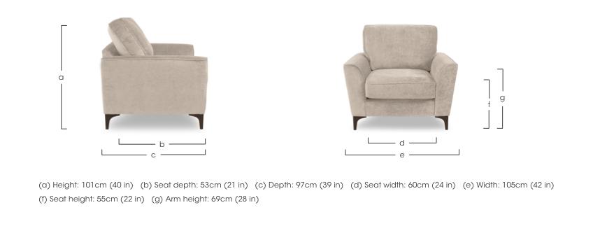 Primrose Armchair in  on Furniture Village