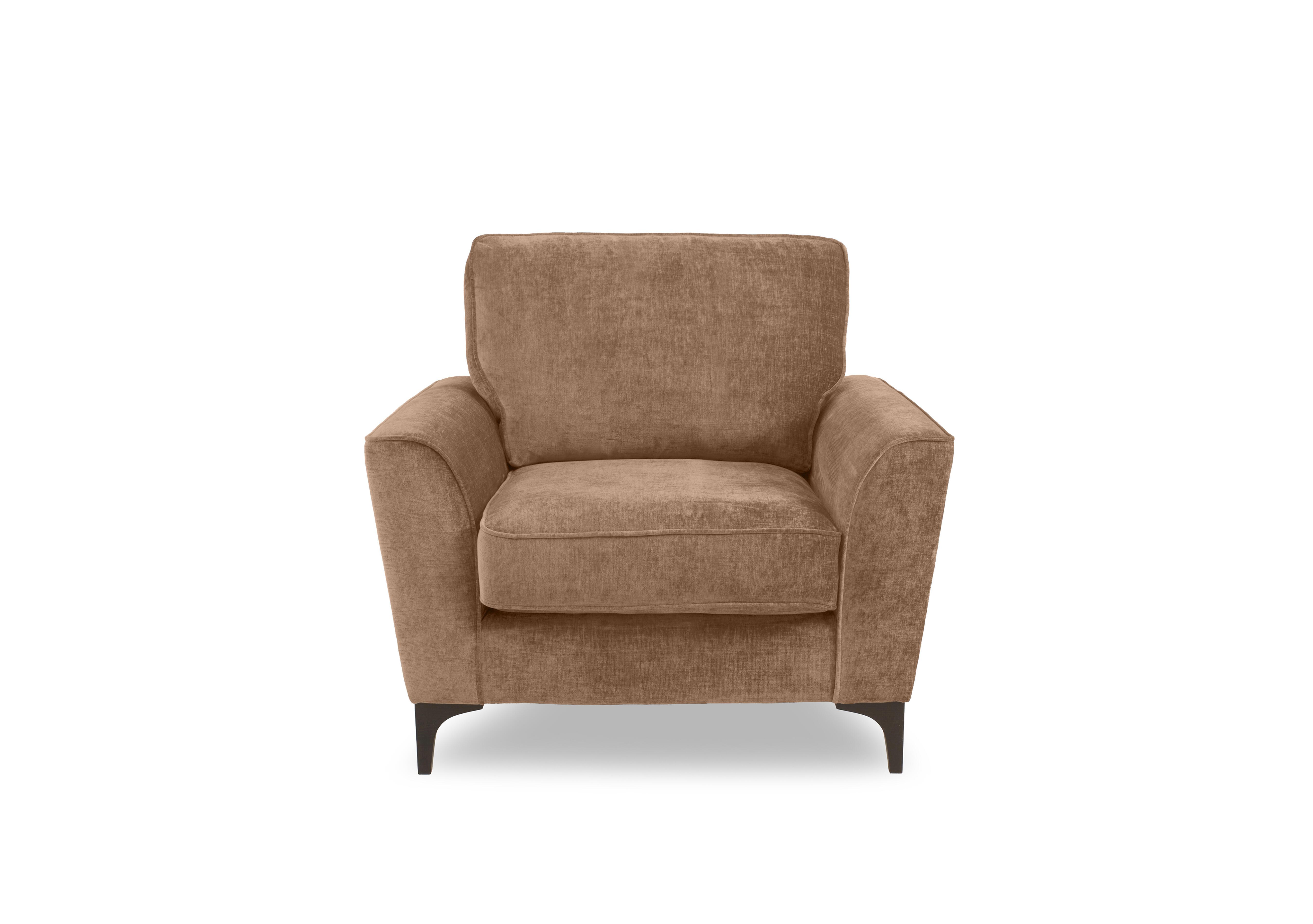 Primrose Armchair in Dion Peachy Dk Ft on Furniture Village