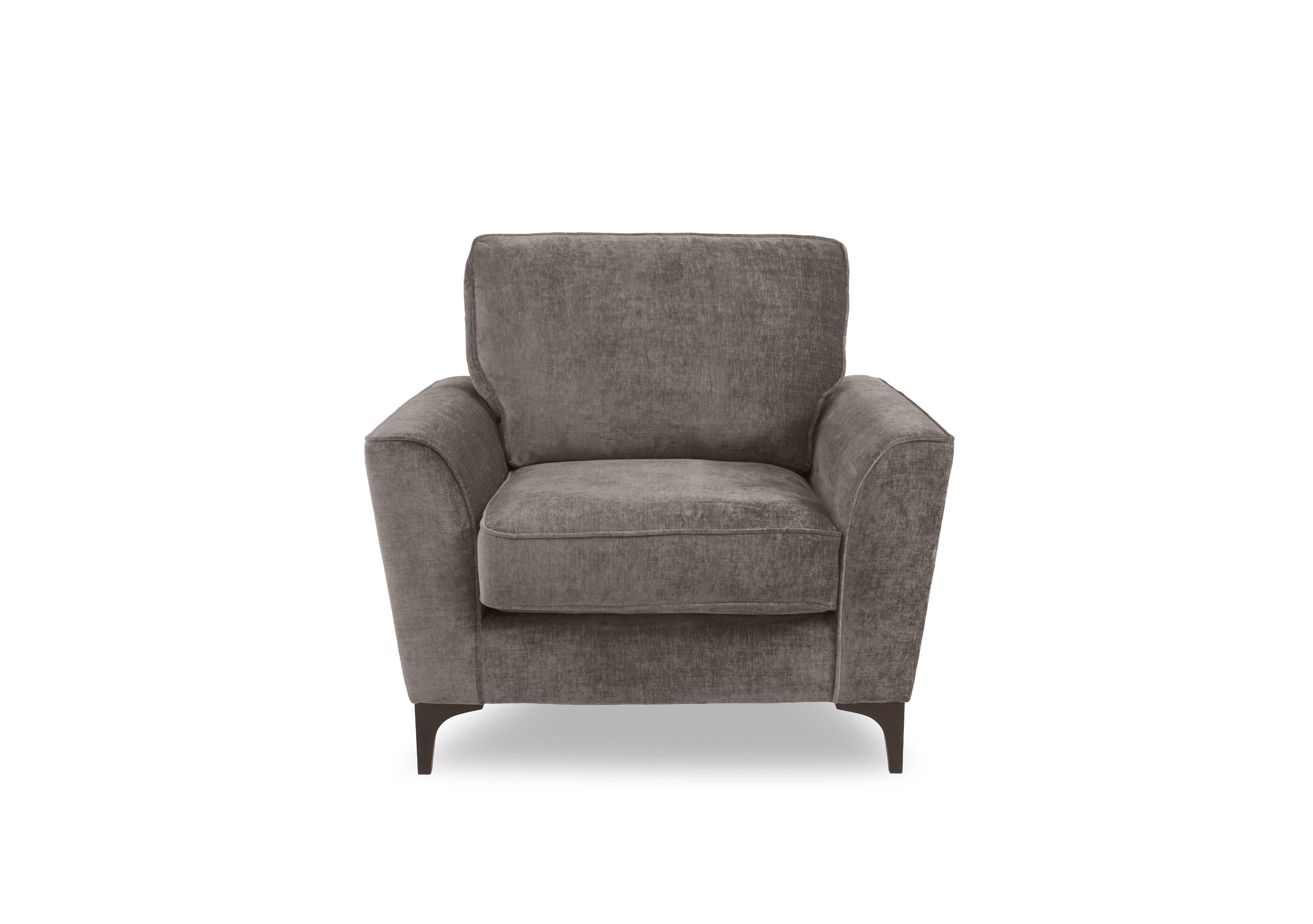Primrose Armchair in Dion Shadow Dk Ft on Furniture Village