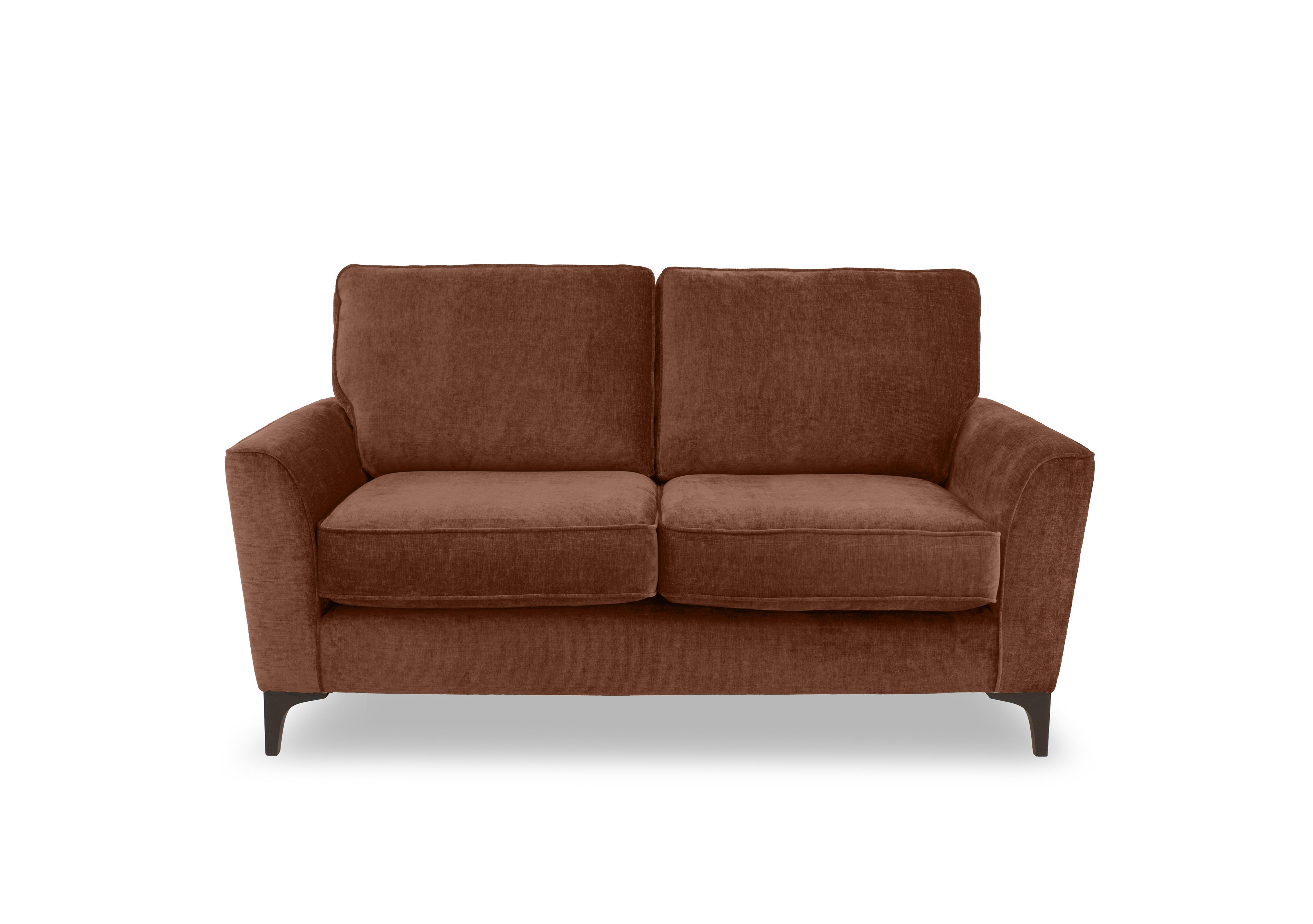Primrose 2 Seater Classic Back Sofa in Dion Brandy Dk Ft on Furniture Village
