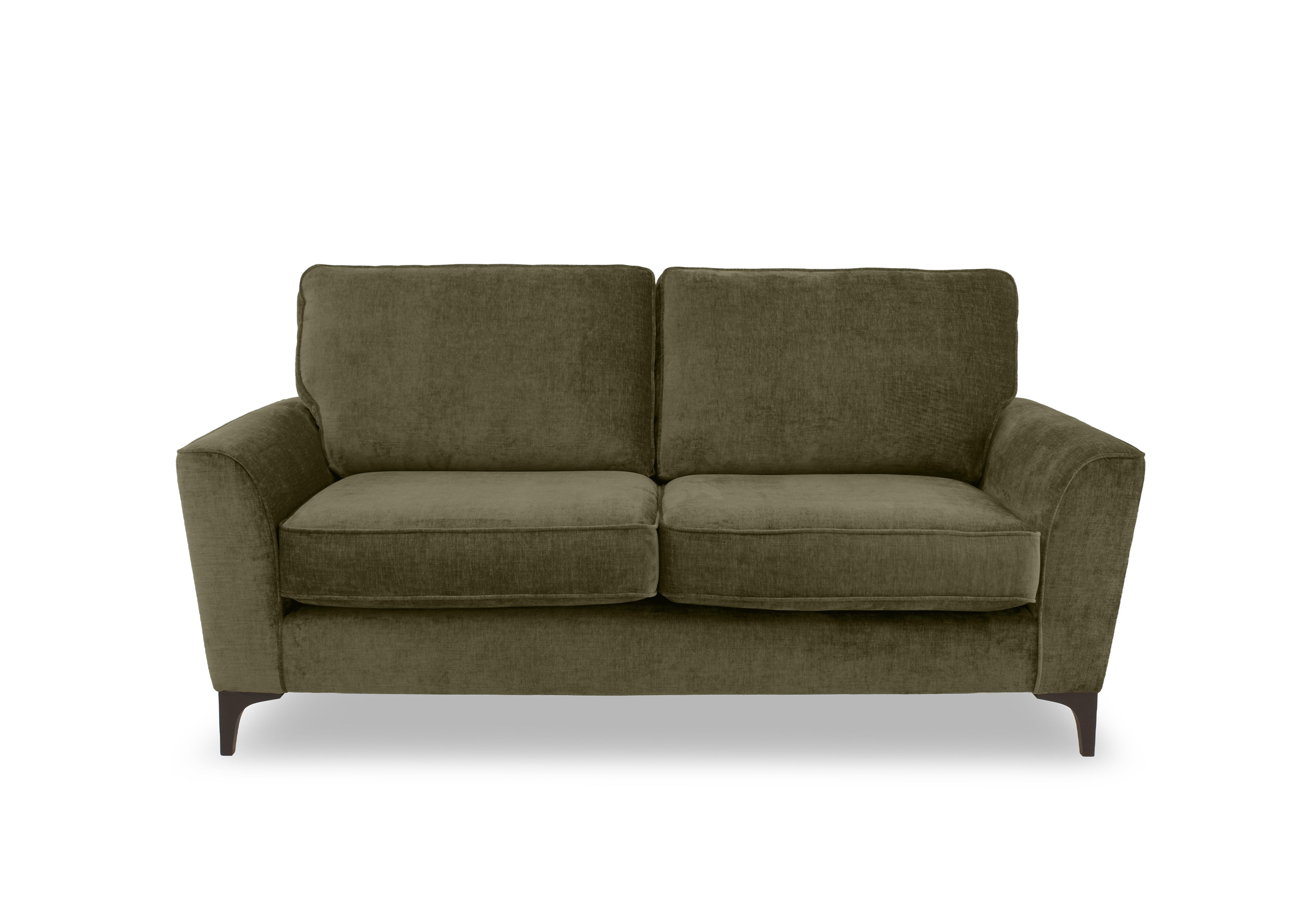 Primrose 3 Seater Classic Back Sofa in Dion Olive Dk Ft on Furniture Village