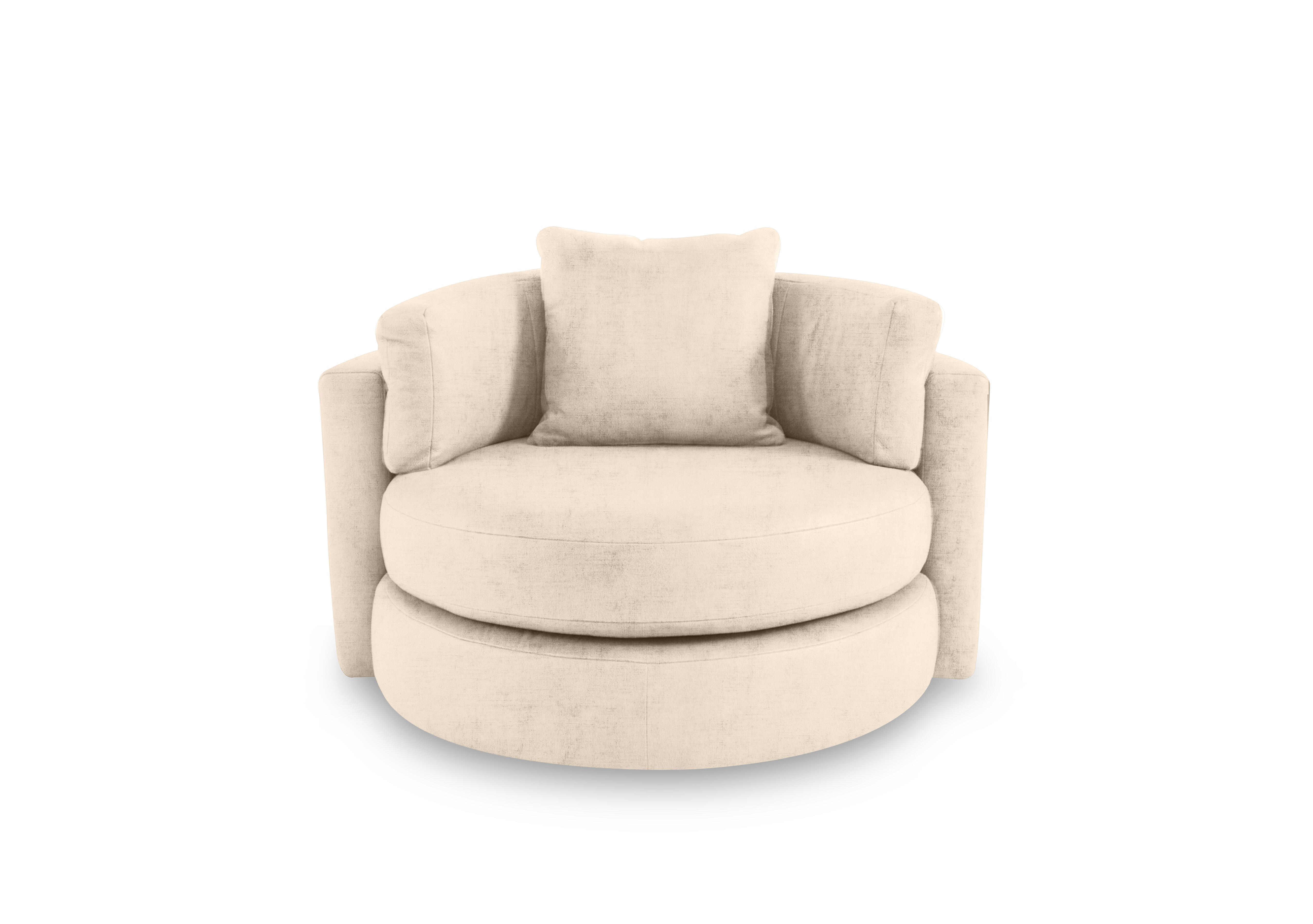 Primrose Swivel Chair in Dion Oaty on Furniture Village