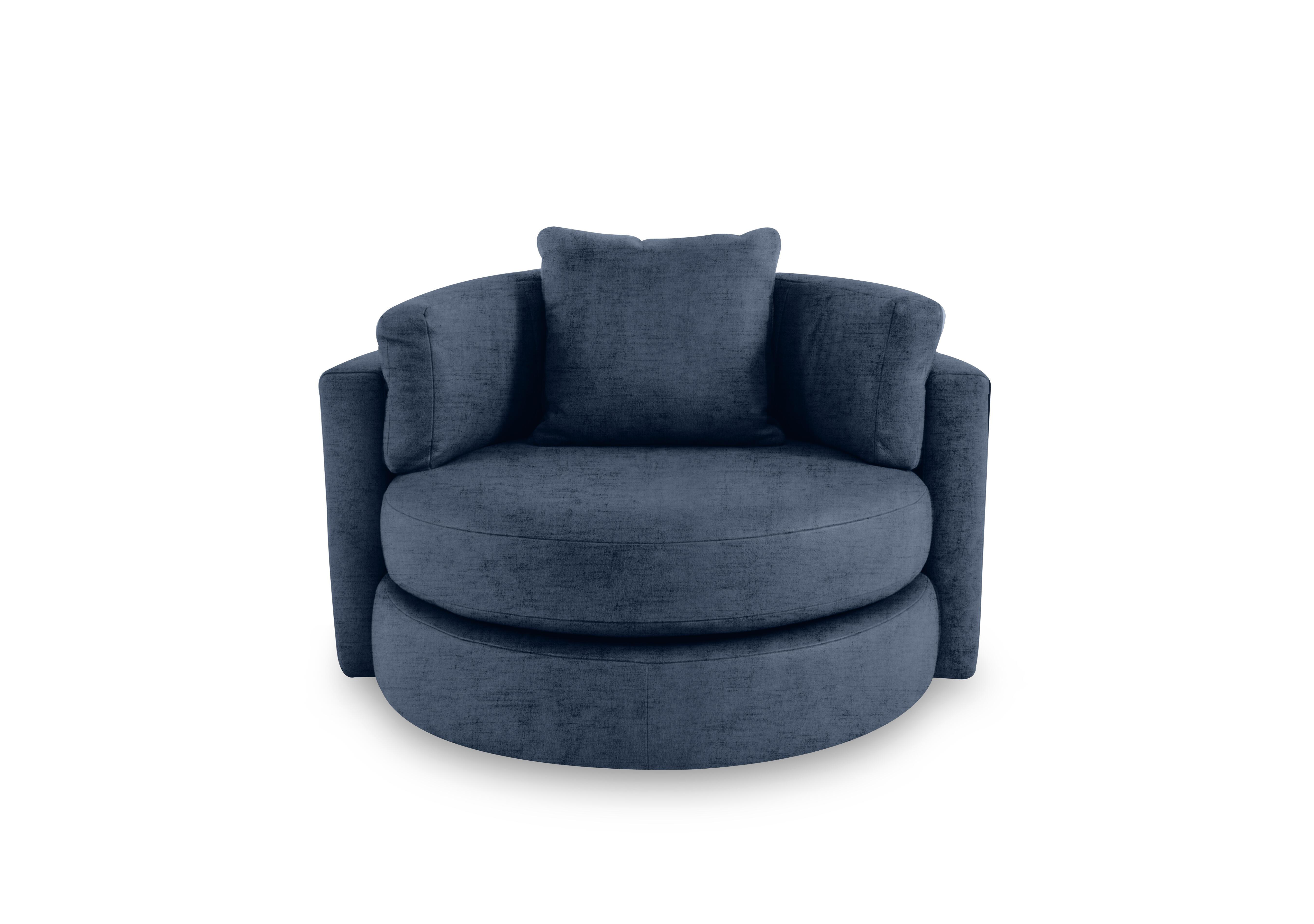 Primrose Swivel Chair in Dion Oxford on Furniture Village