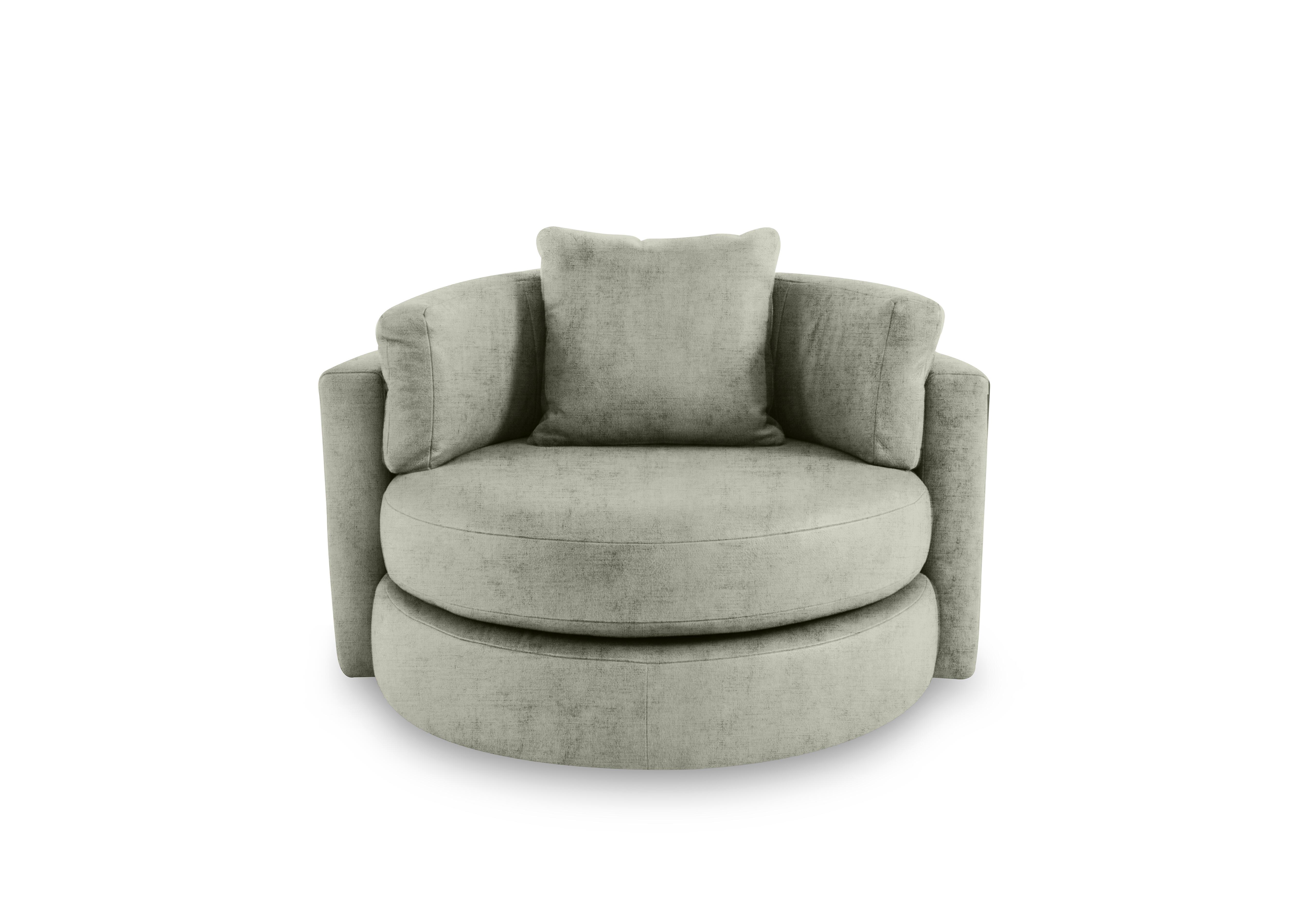 Primrose Swivel Chair in Dion Sage on Furniture Village