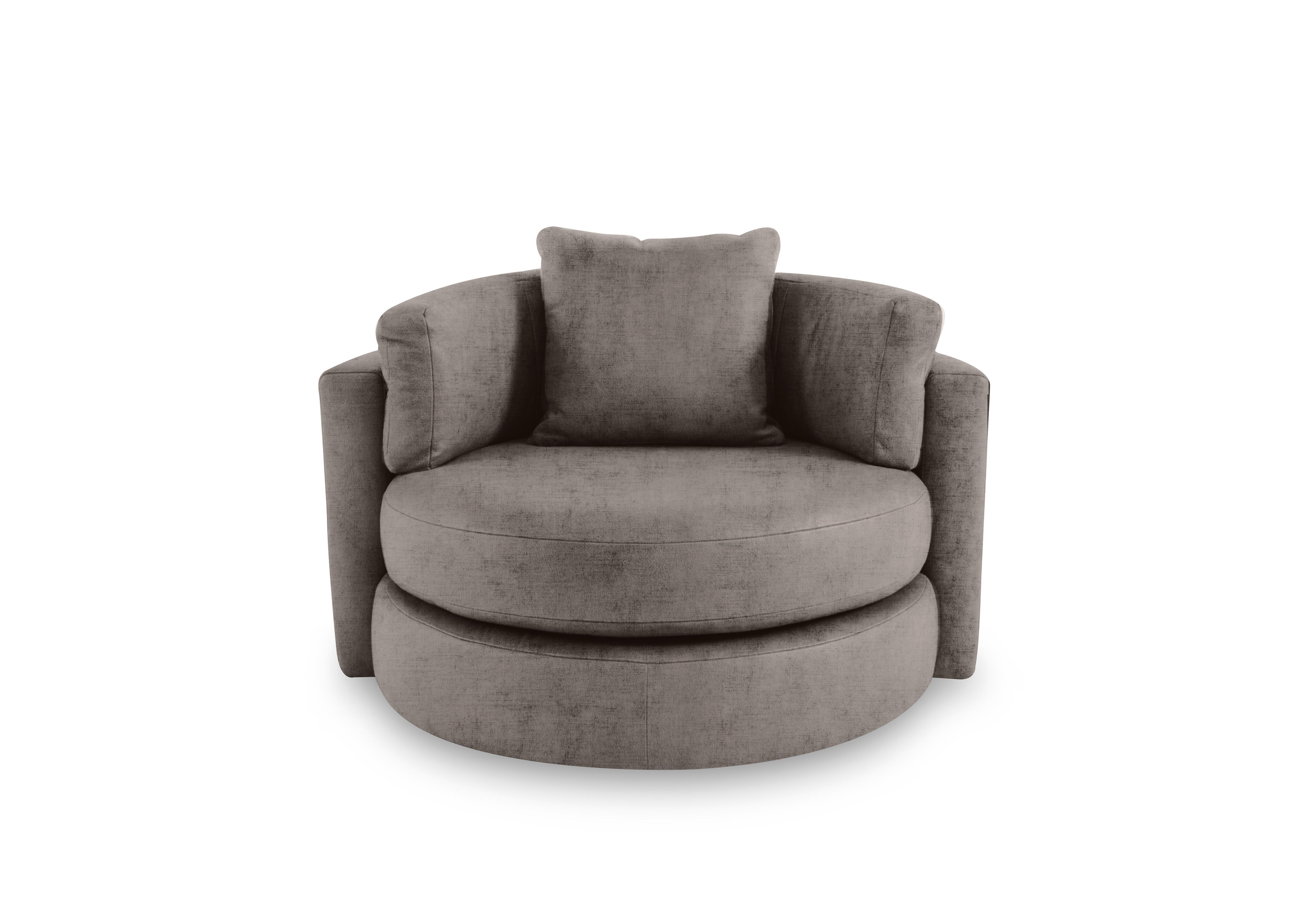 Primrose Swivel Chair in Dion Shadow on Furniture Village