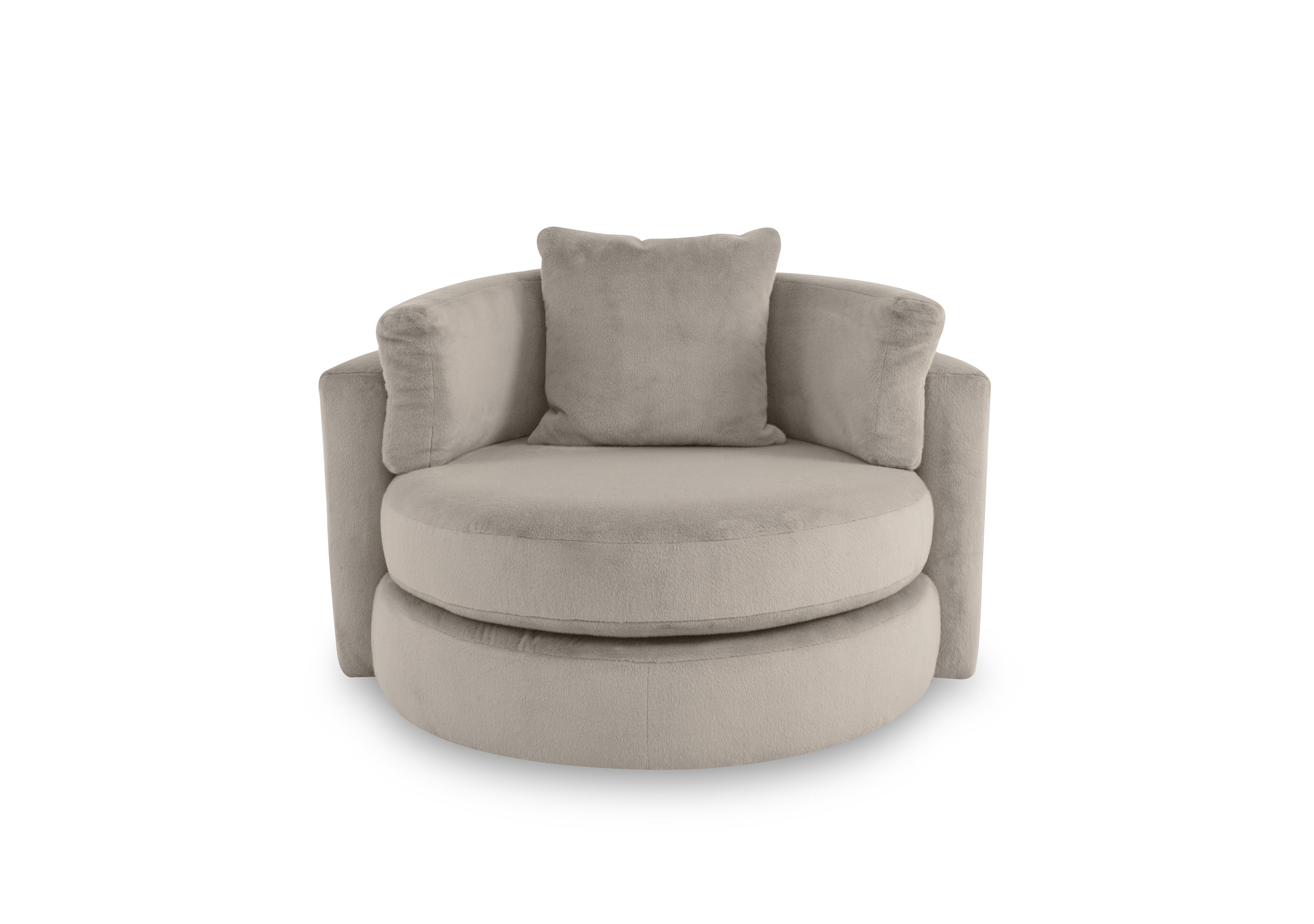 Primrose Swivel Chair in Lynx Shadow on Furniture Village
