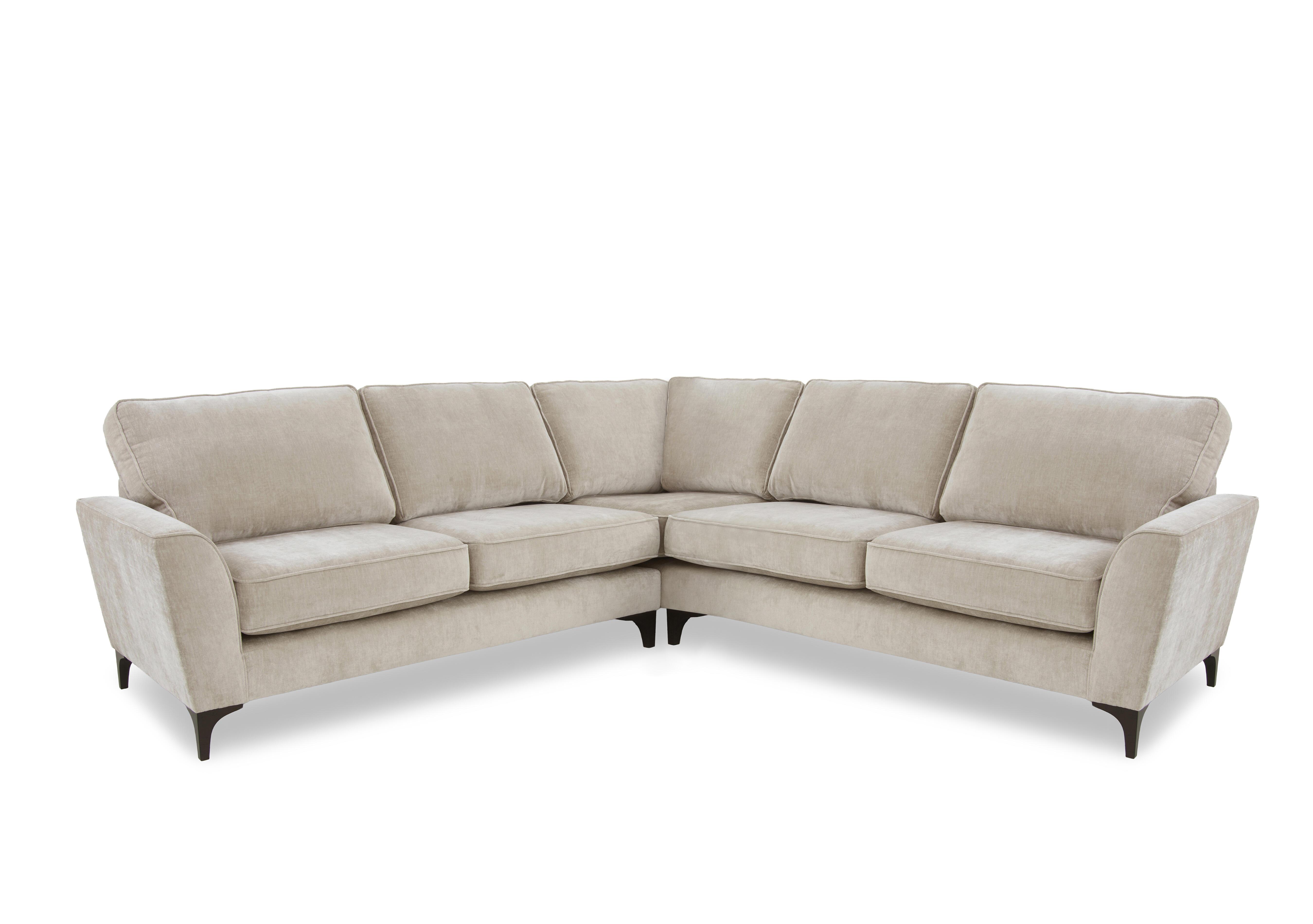 Primrose Large Classic Back Corner Sofa in Dion Husk Dk Ft on Furniture Village
