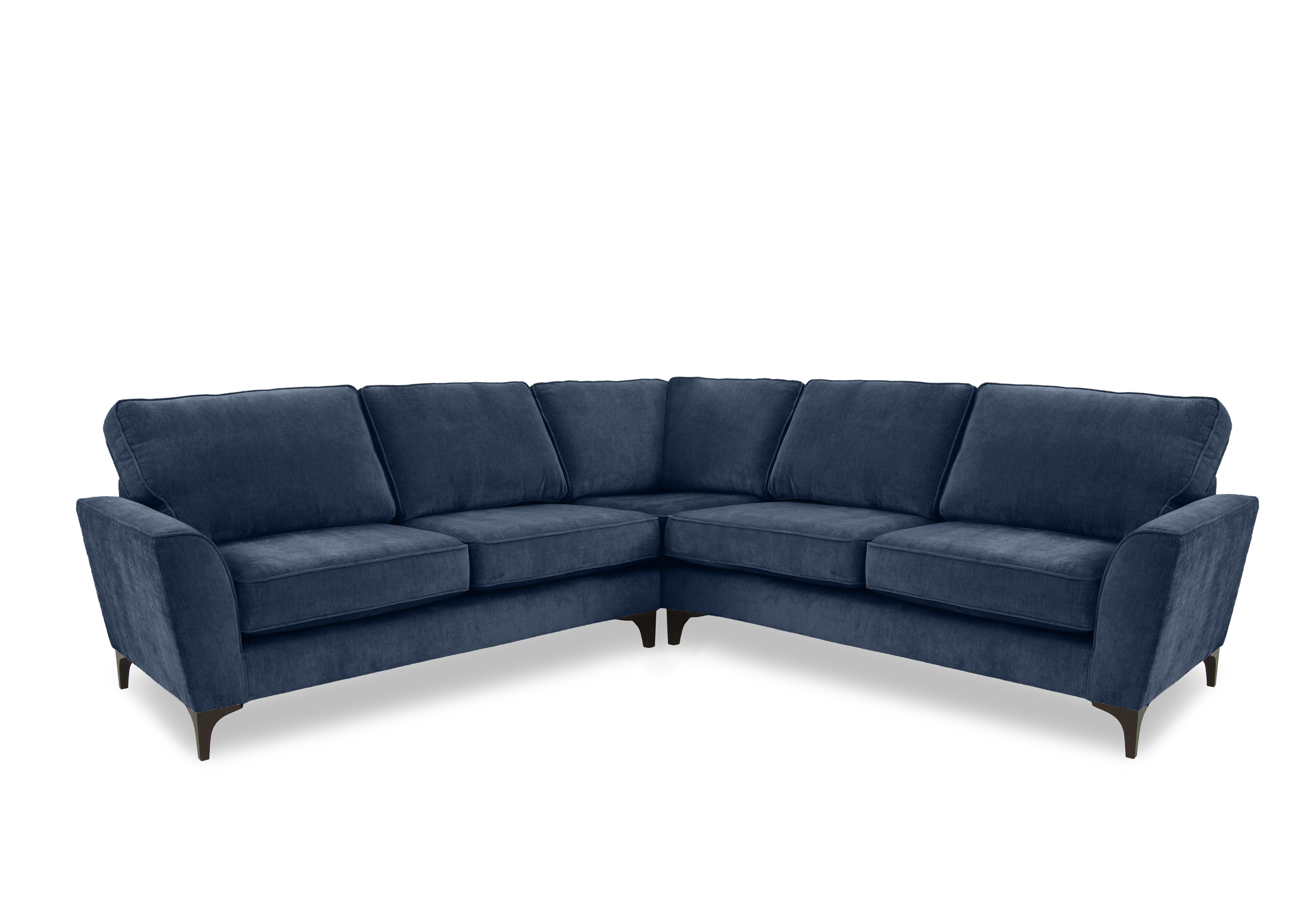 Primrose Large Classic Back Corner Sofa in Dion Oxford Dk Ft on Furniture Village