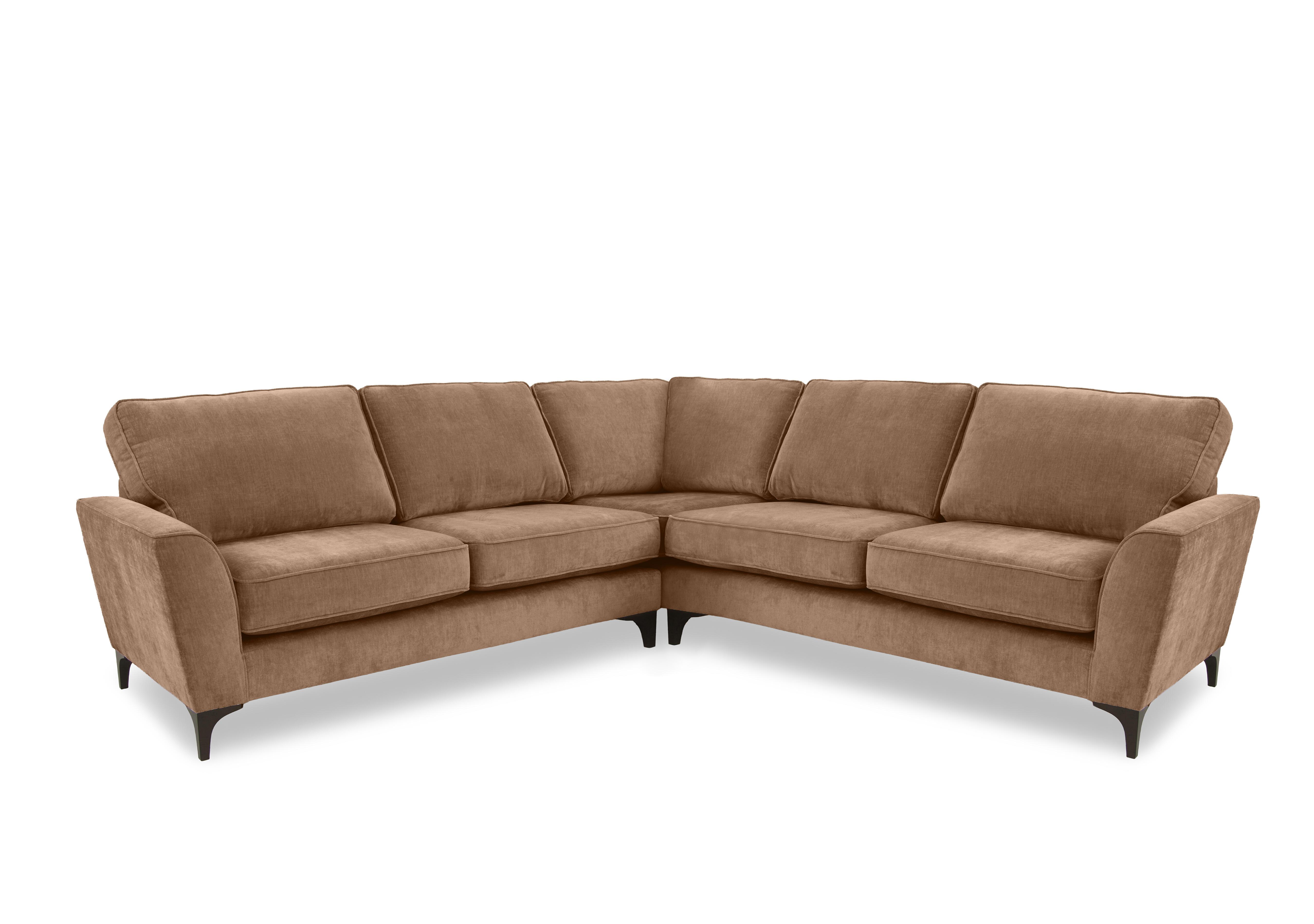 Primrose Large Classic Back Corner Sofa in Dion Peachy Dk Ft on Furniture Village