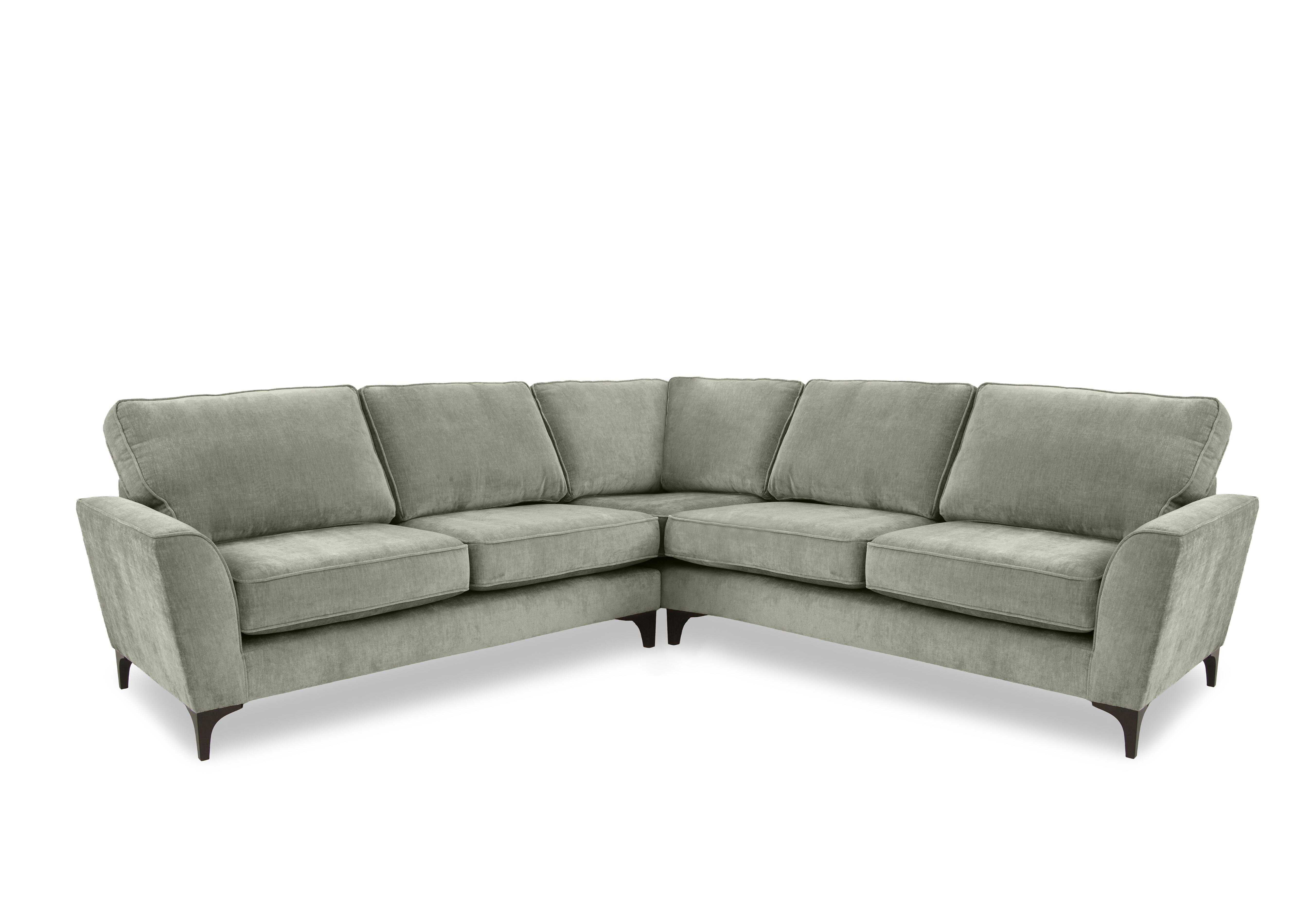 Primrose Large Classic Back Corner Sofa in Dion Sage Dk Ft on Furniture Village