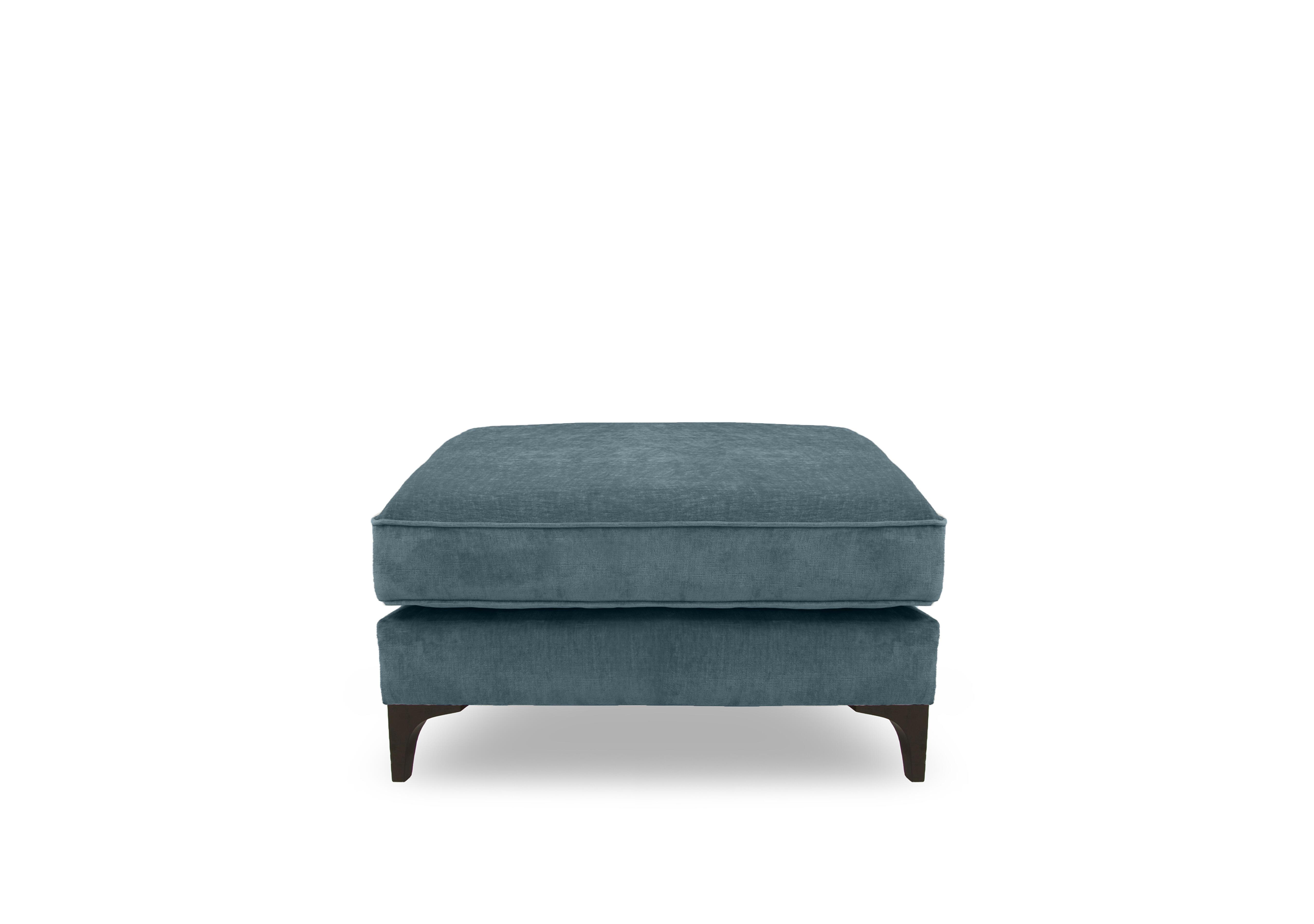Primrose Footstool in Dion Capri Dk Ft on Furniture Village