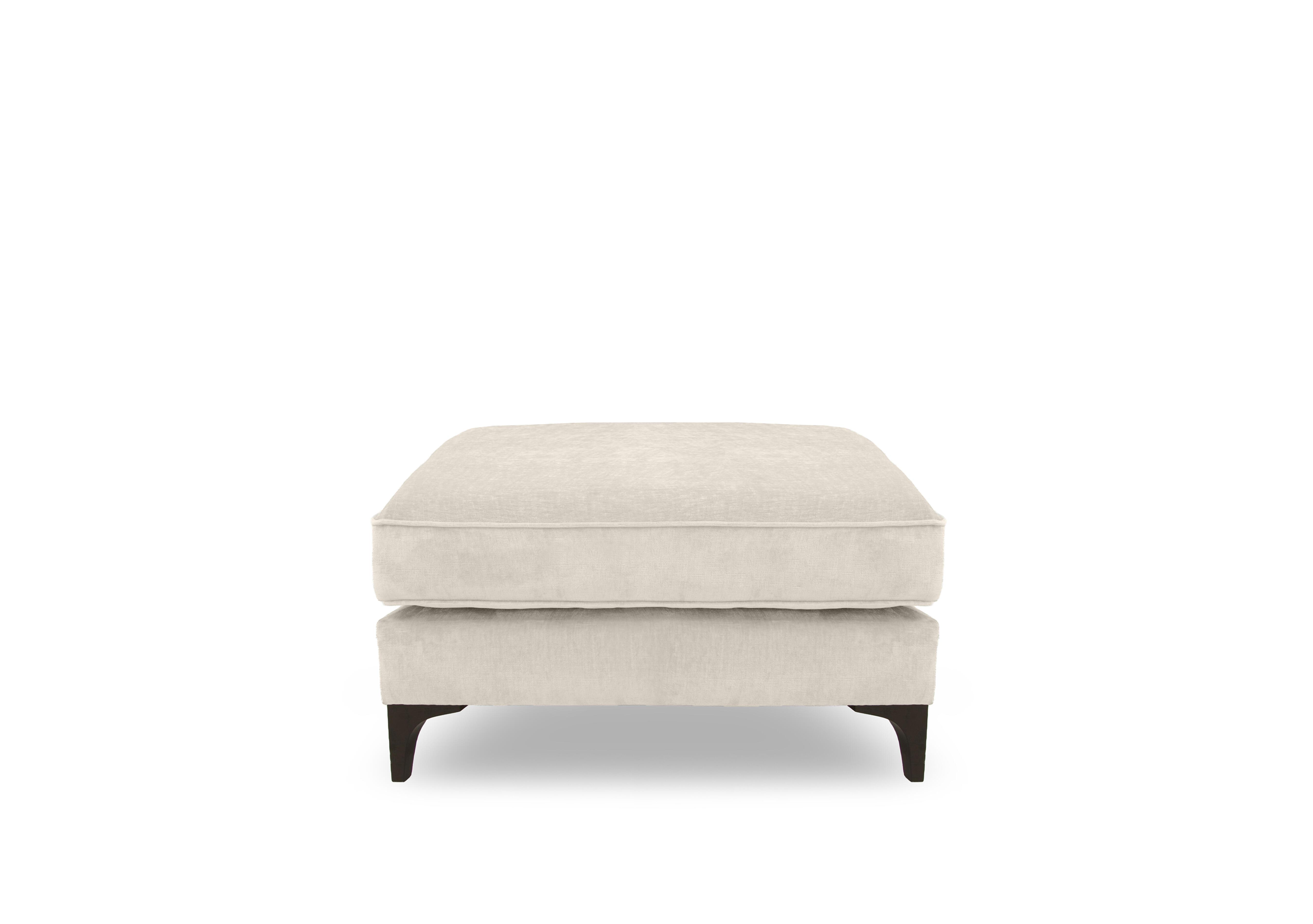 Primrose Footstool in Dion Ghost Dk Ft on Furniture Village