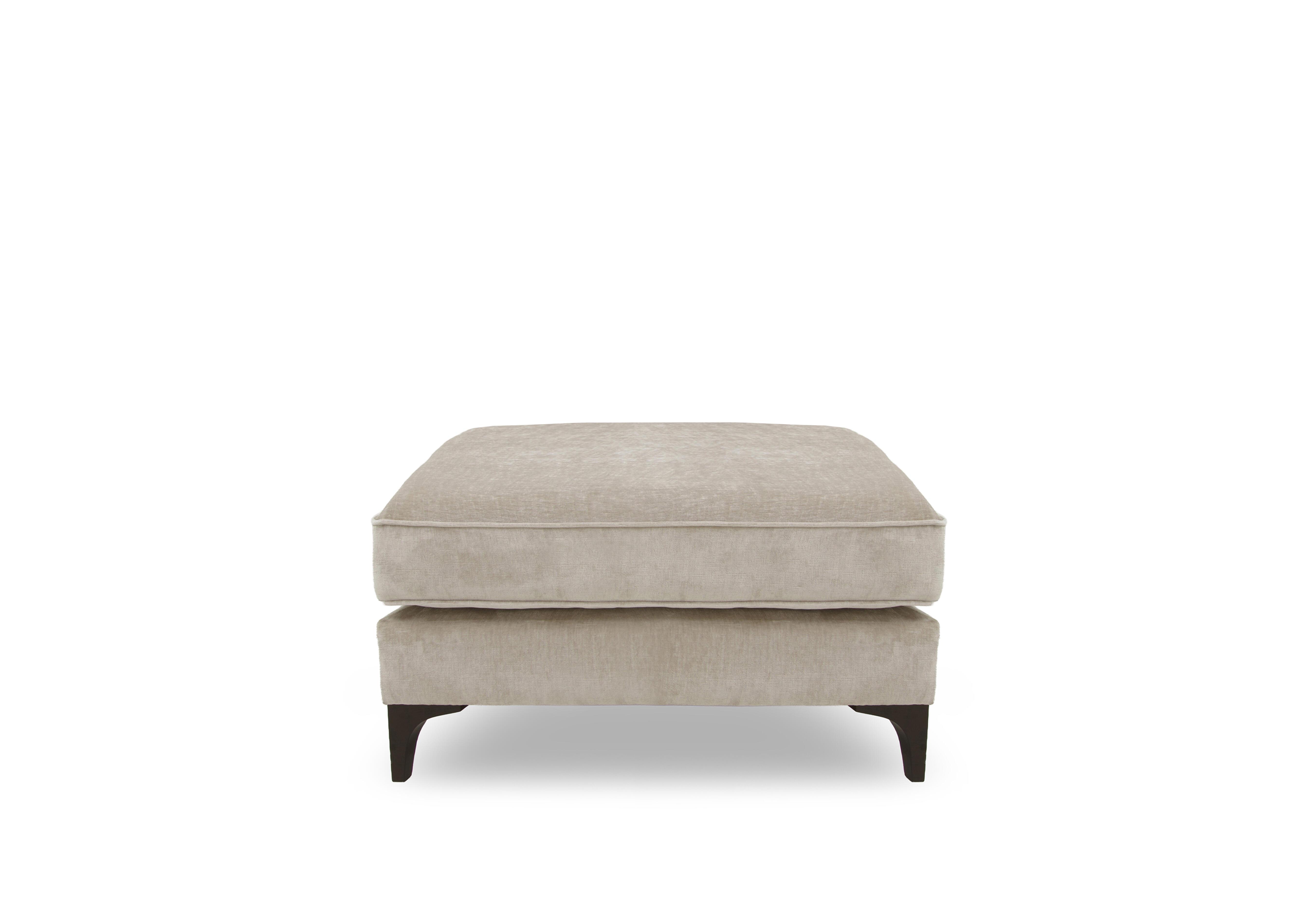 Primrose Footstool in Dion Husk Dk Ft on Furniture Village