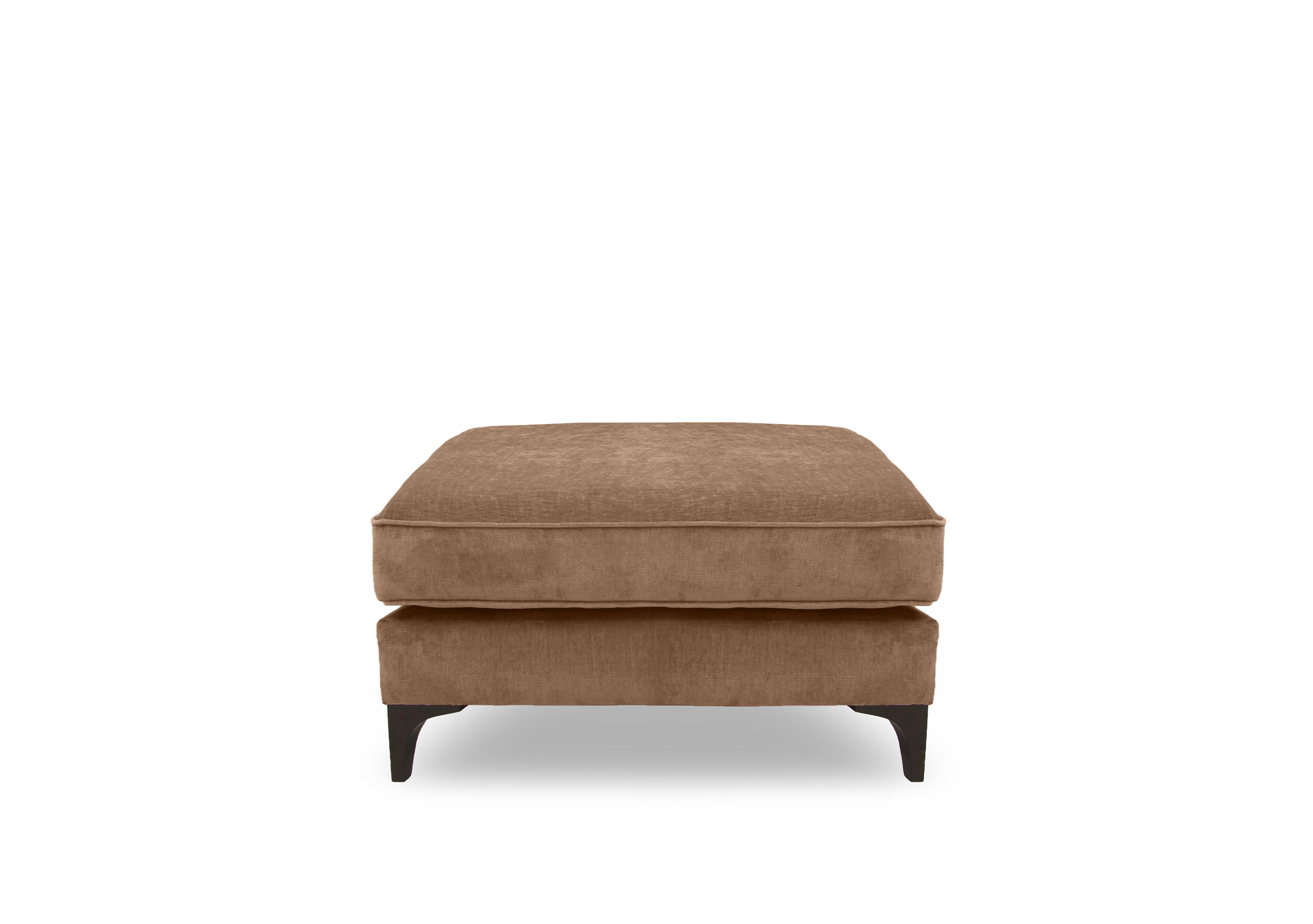 Primrose Footstool in Dion Peachy Dk Ft on Furniture Village