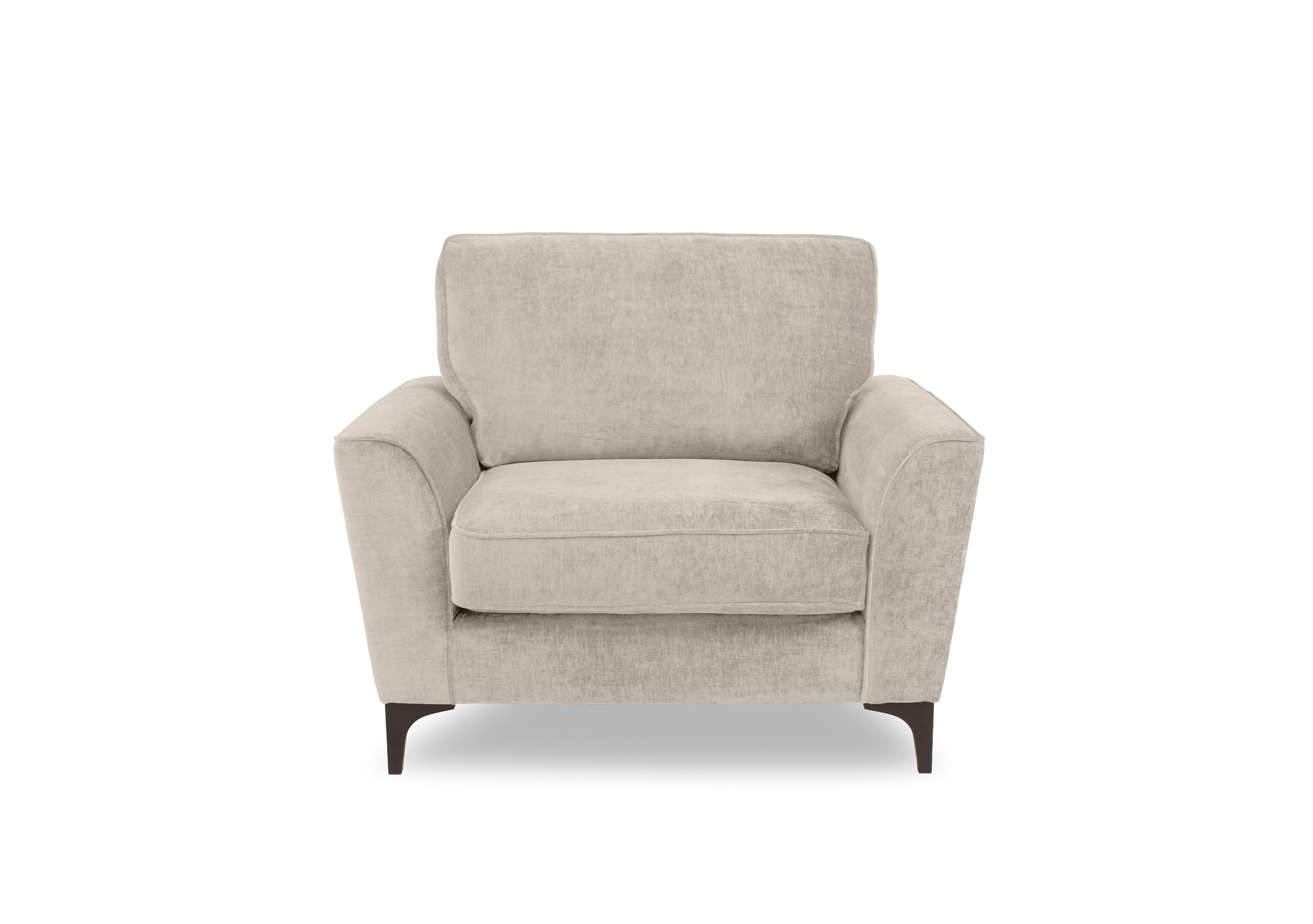 Primrose Snuggler Chair in Dion Husk Dk Ft on Furniture Village