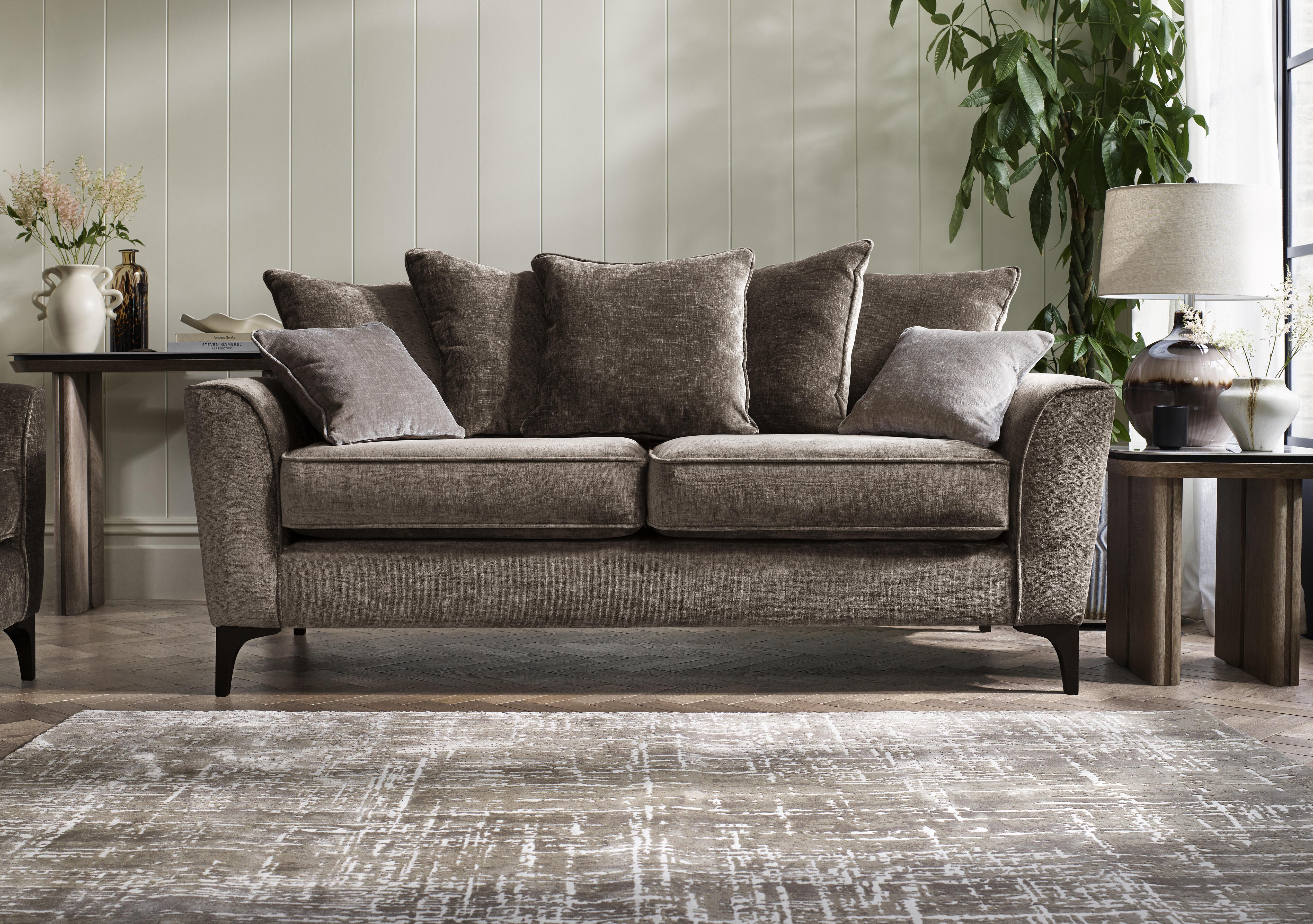 Primrose 3 Seater Scatter Back Sofa in  on Furniture Village