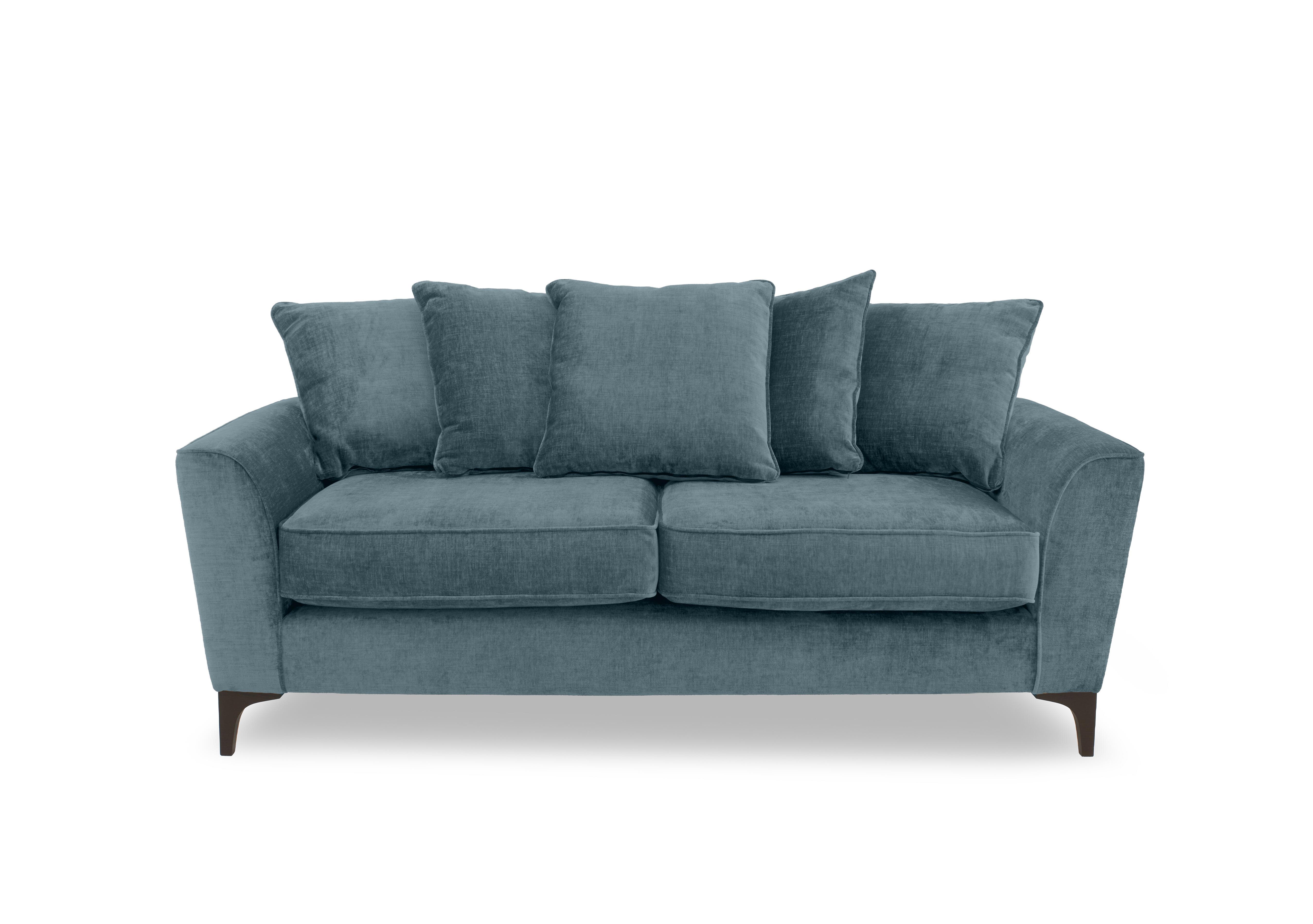 Primrose 3 Seater Scatter Back Sofa in Dion Capri Dk Ft on Furniture Village