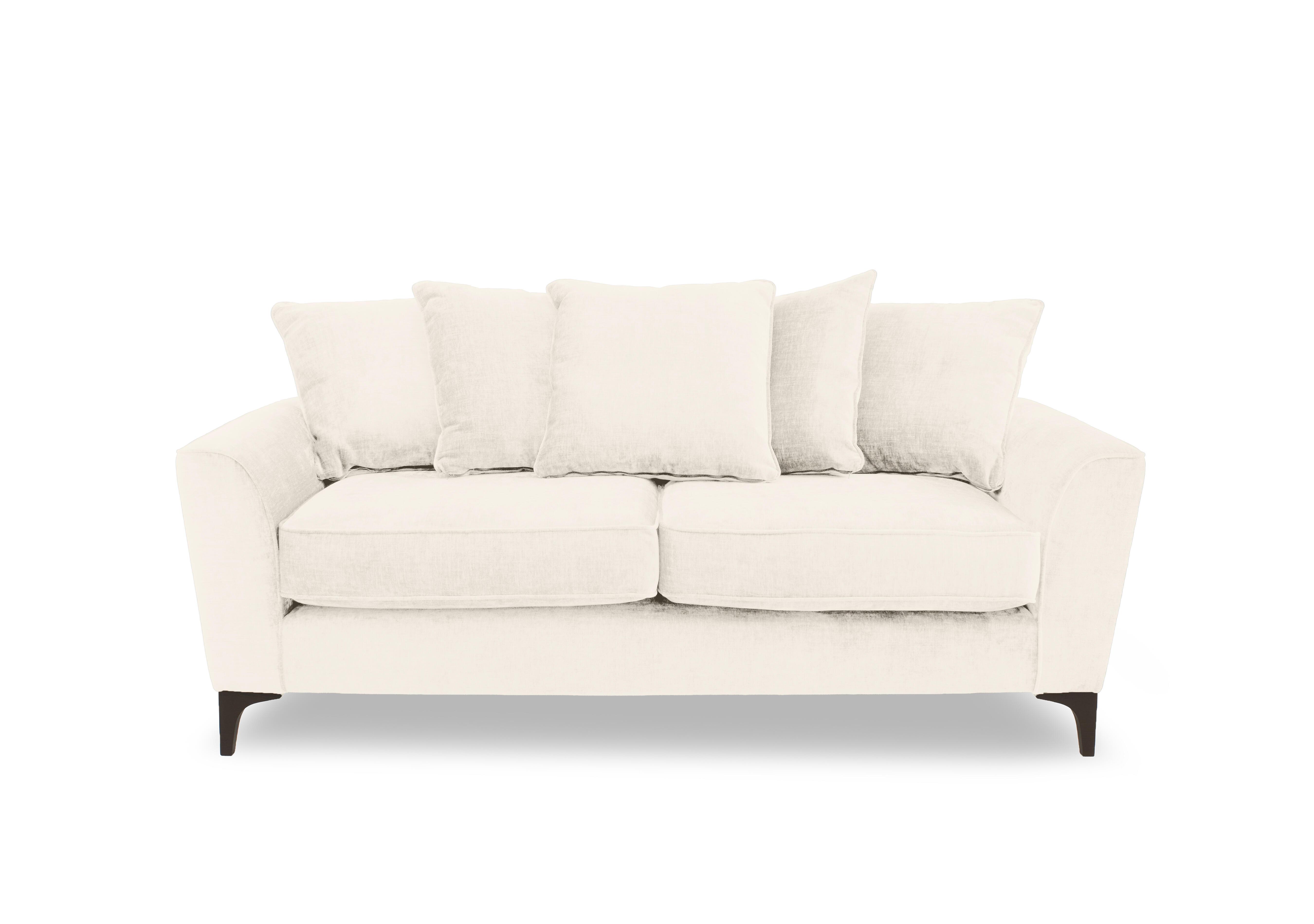 Primrose 3 Seater Scatter Back Sofa in Dion Coconut Dk Ft on Furniture Village