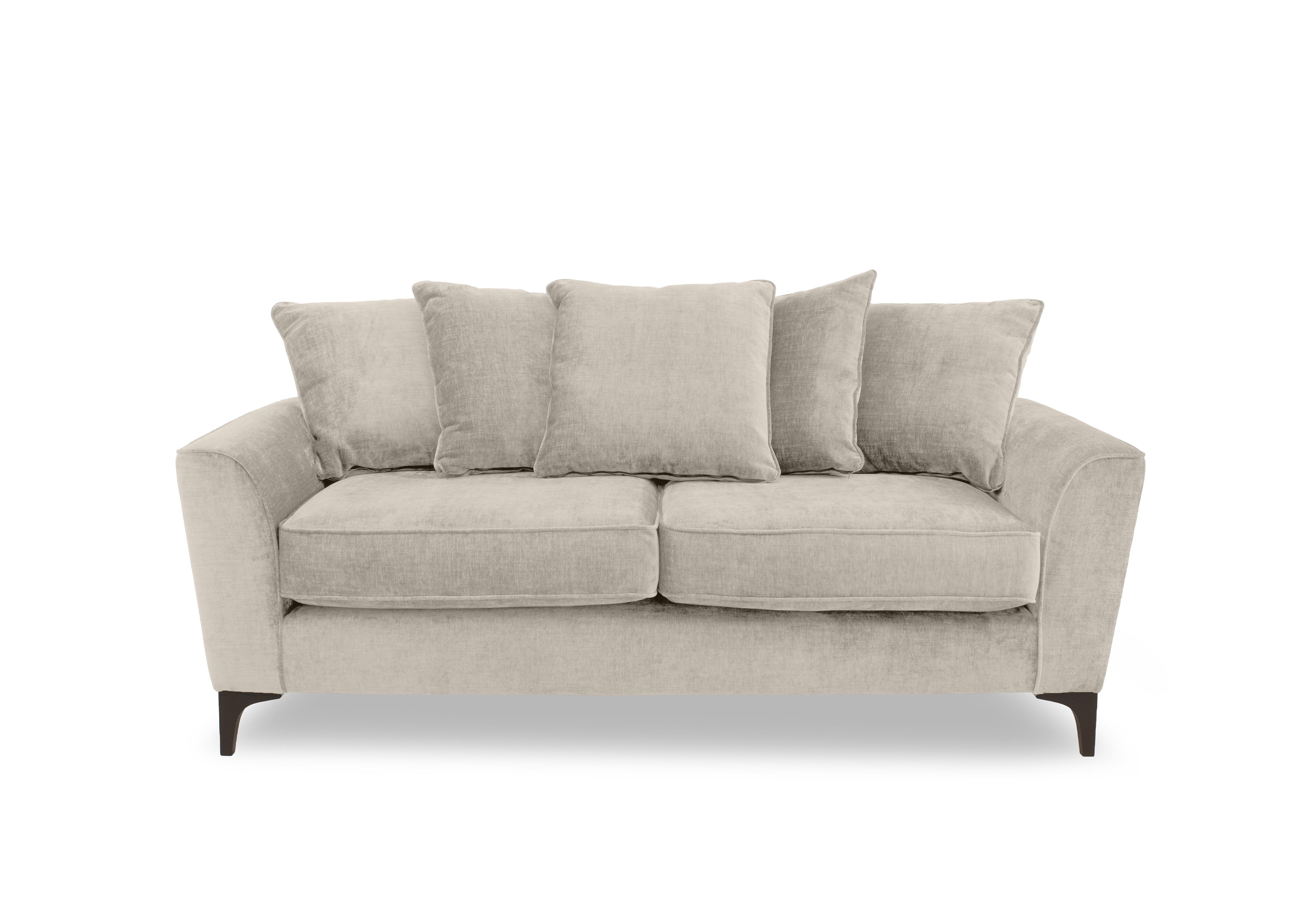 Primrose 3 Seater Scatter Back Sofa in Dion Husk Dk Ft on Furniture Village