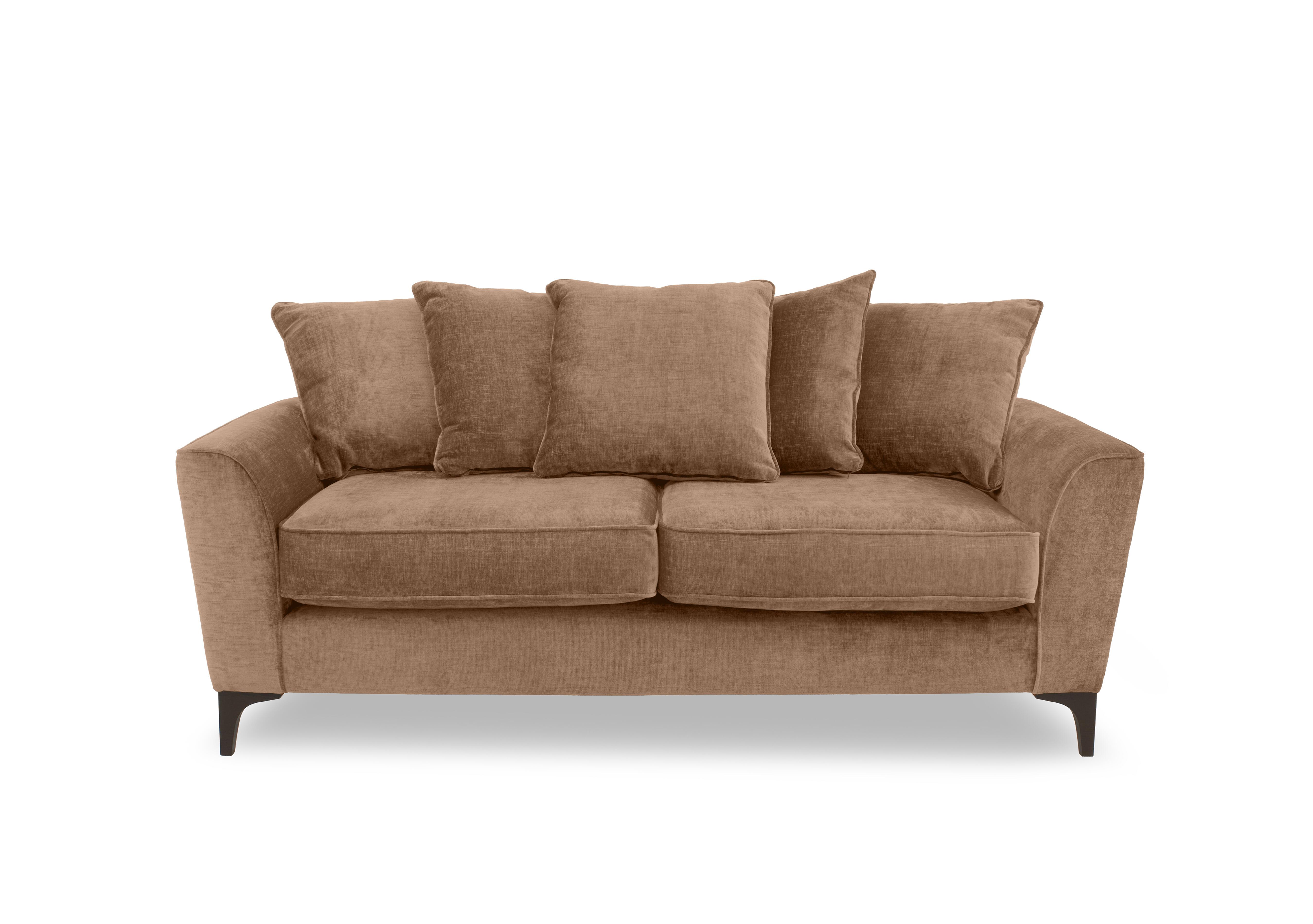 Primrose 3 Seater Scatter Back Sofa in Dion Peachy Dk Ft on Furniture Village