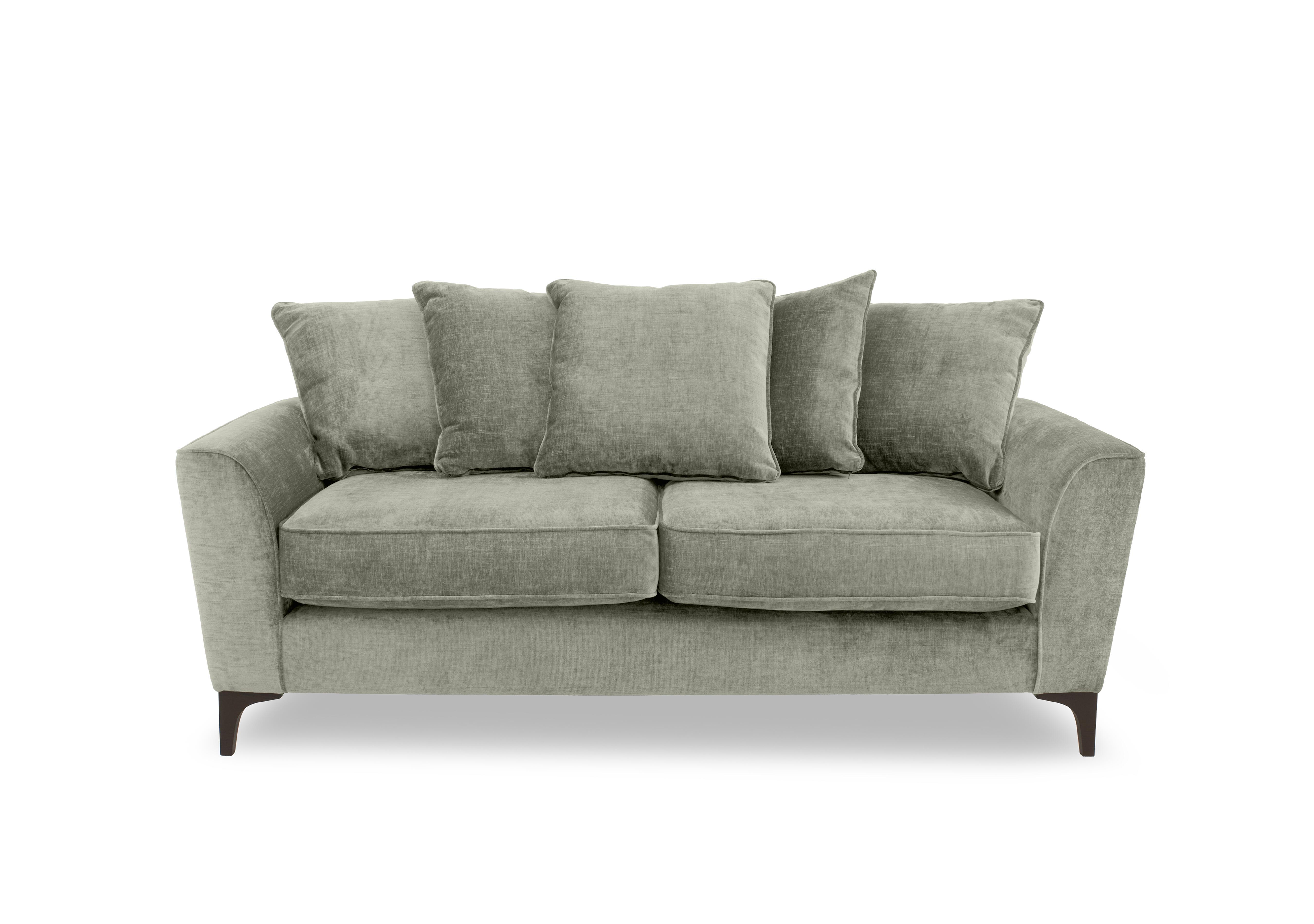 Primrose 3 Seater Scatter Back Sofa in Dion Sage Dk Ft on Furniture Village