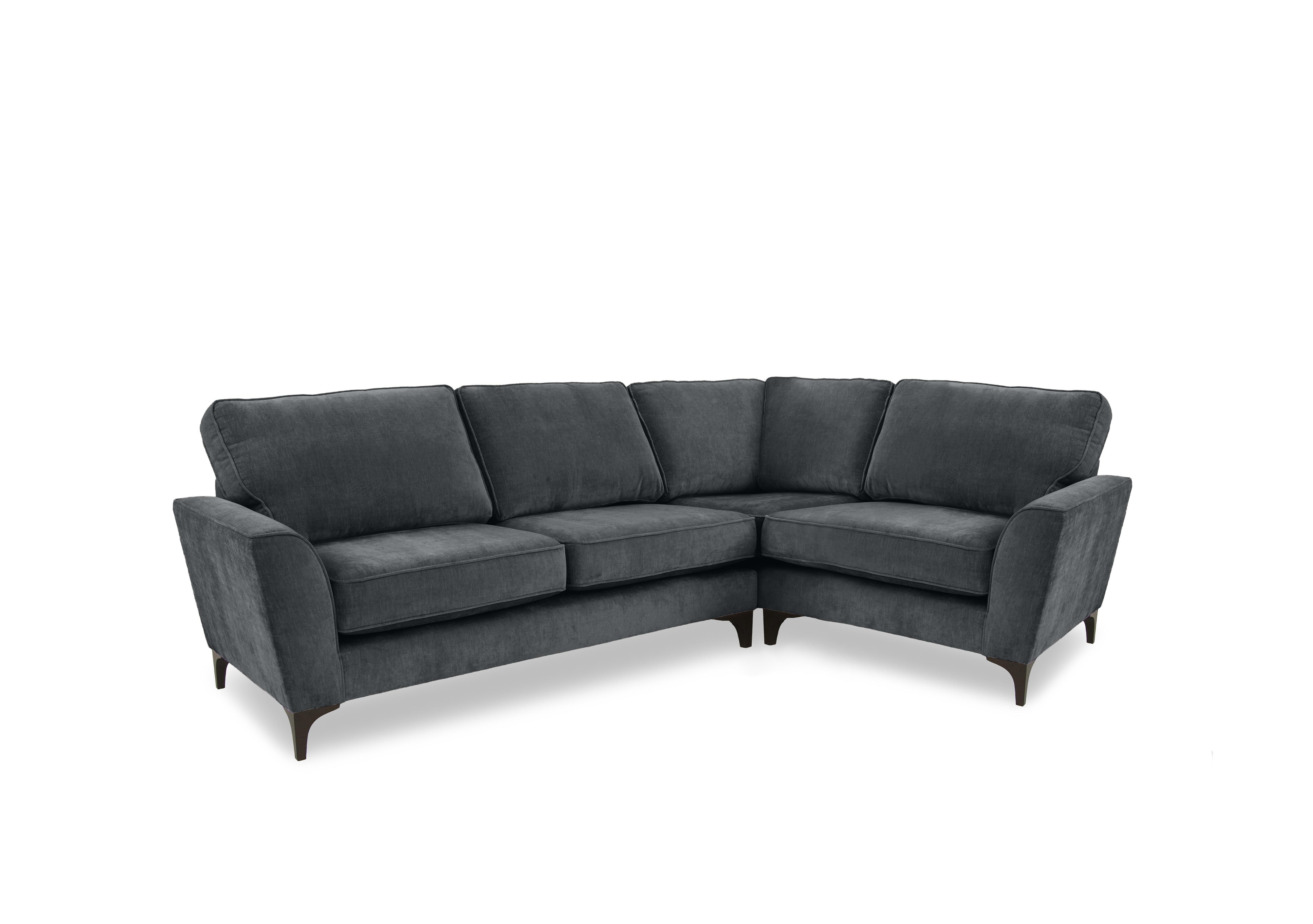 Primrose Small Classic Back Corner Sofa in Dion Battleship Dk Ft on Furniture Village
