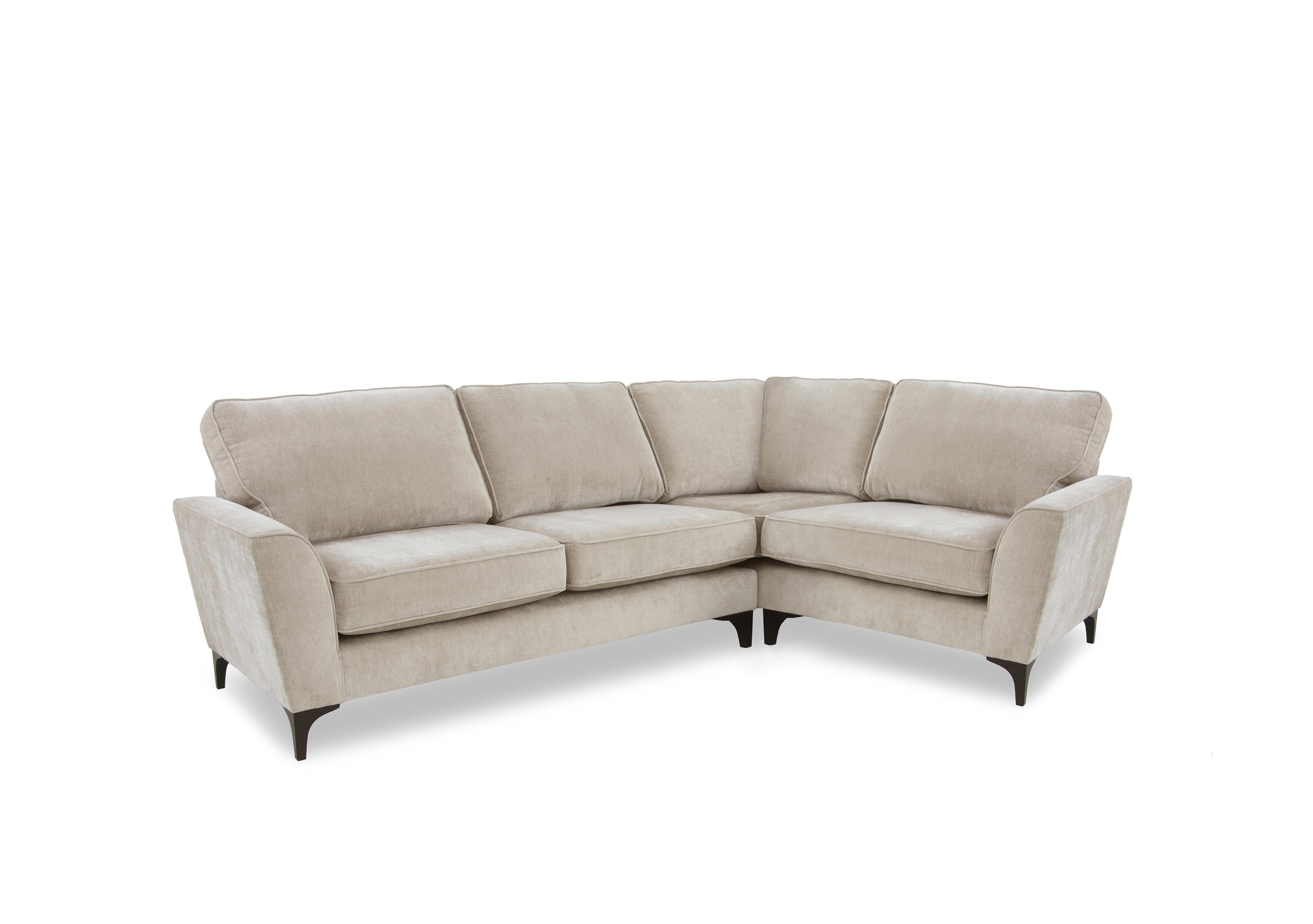 Primrose Small Classic Back Corner Sofa in Dion Husk Dk Ft on Furniture Village