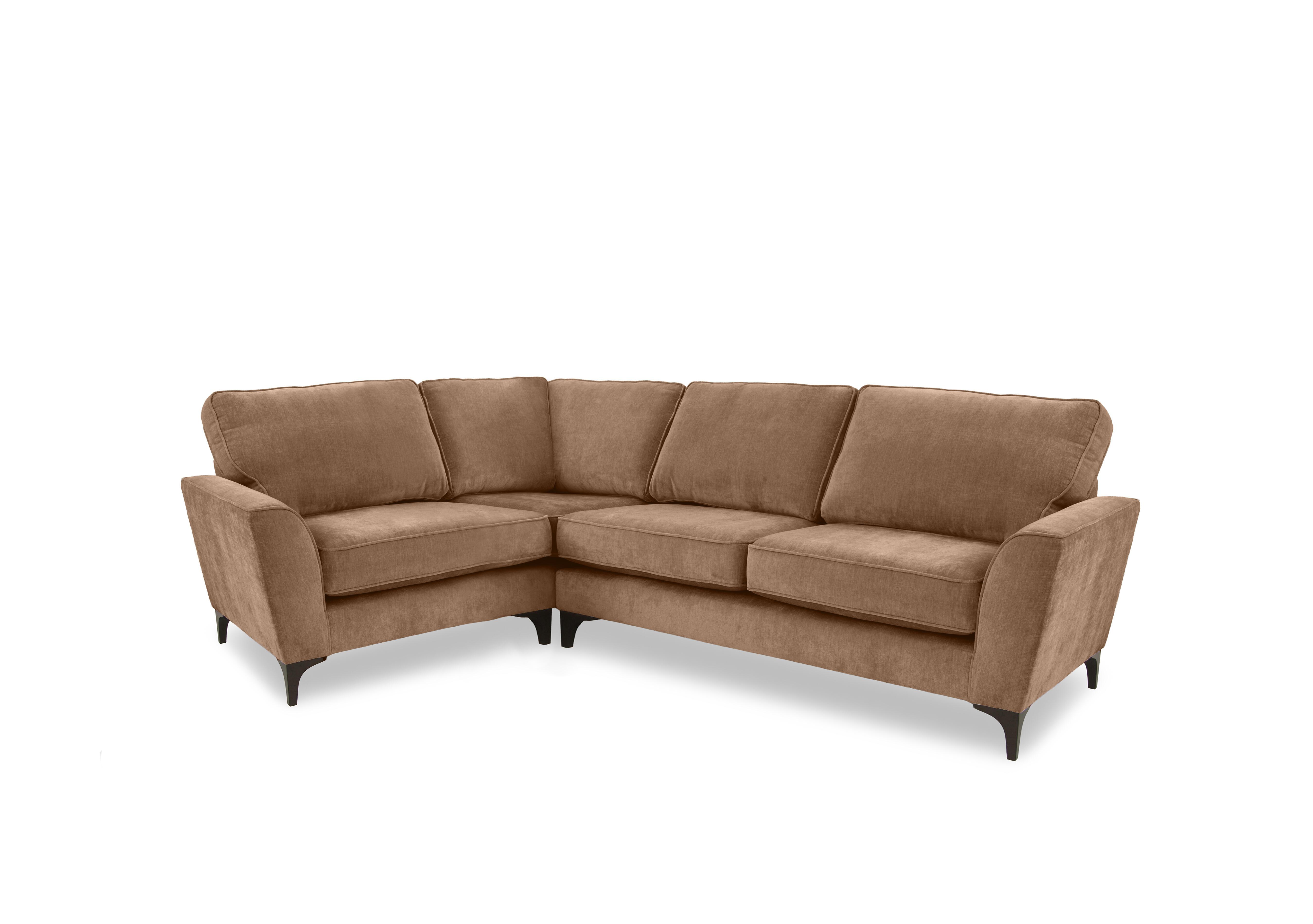 Primrose Small Classic Back Corner Sofa in Dion Peachy Dk Ft on Furniture Village