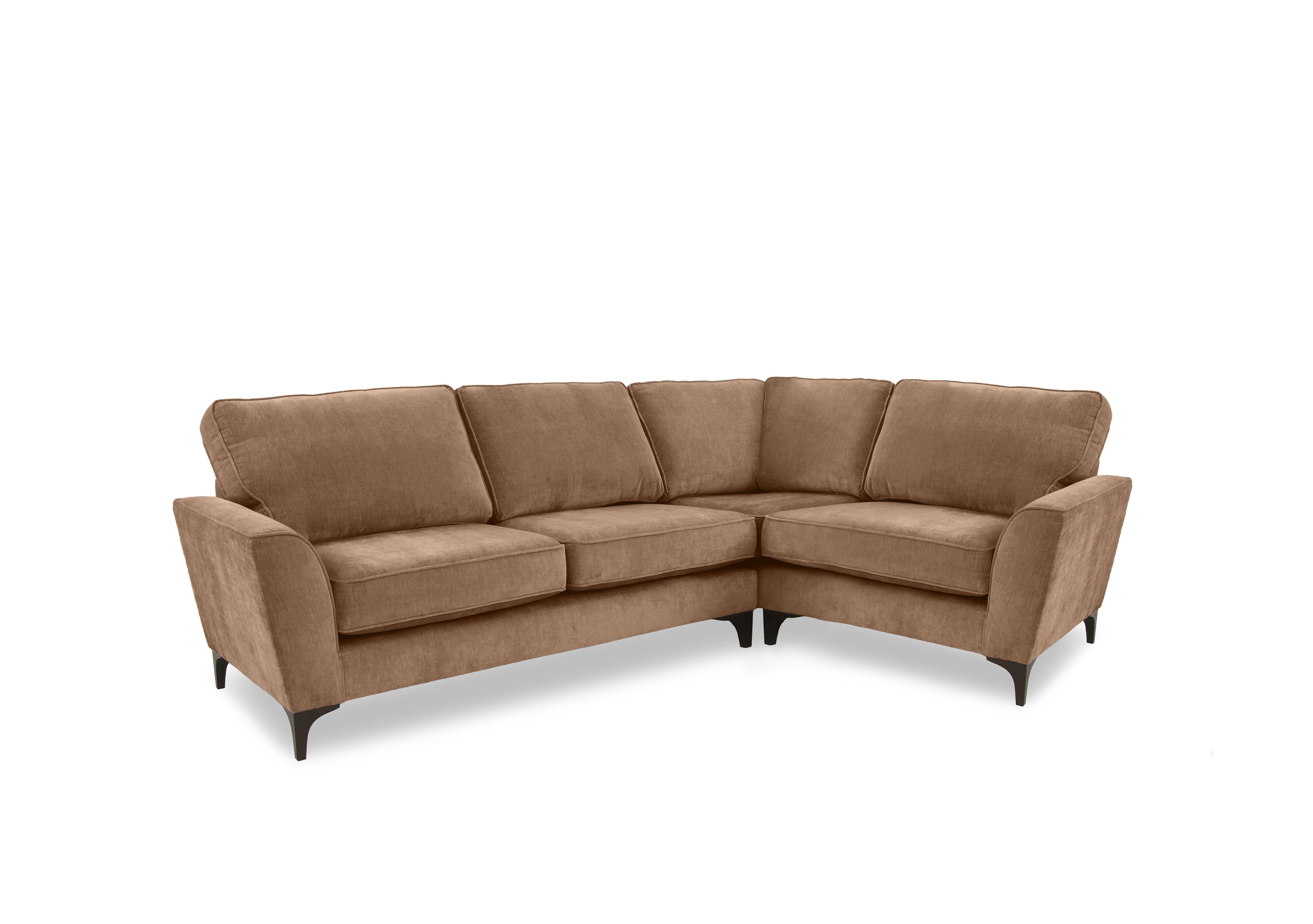 Primrose Small Classic Back Corner Sofa in Dion Peachy Dk Ft on Furniture Village