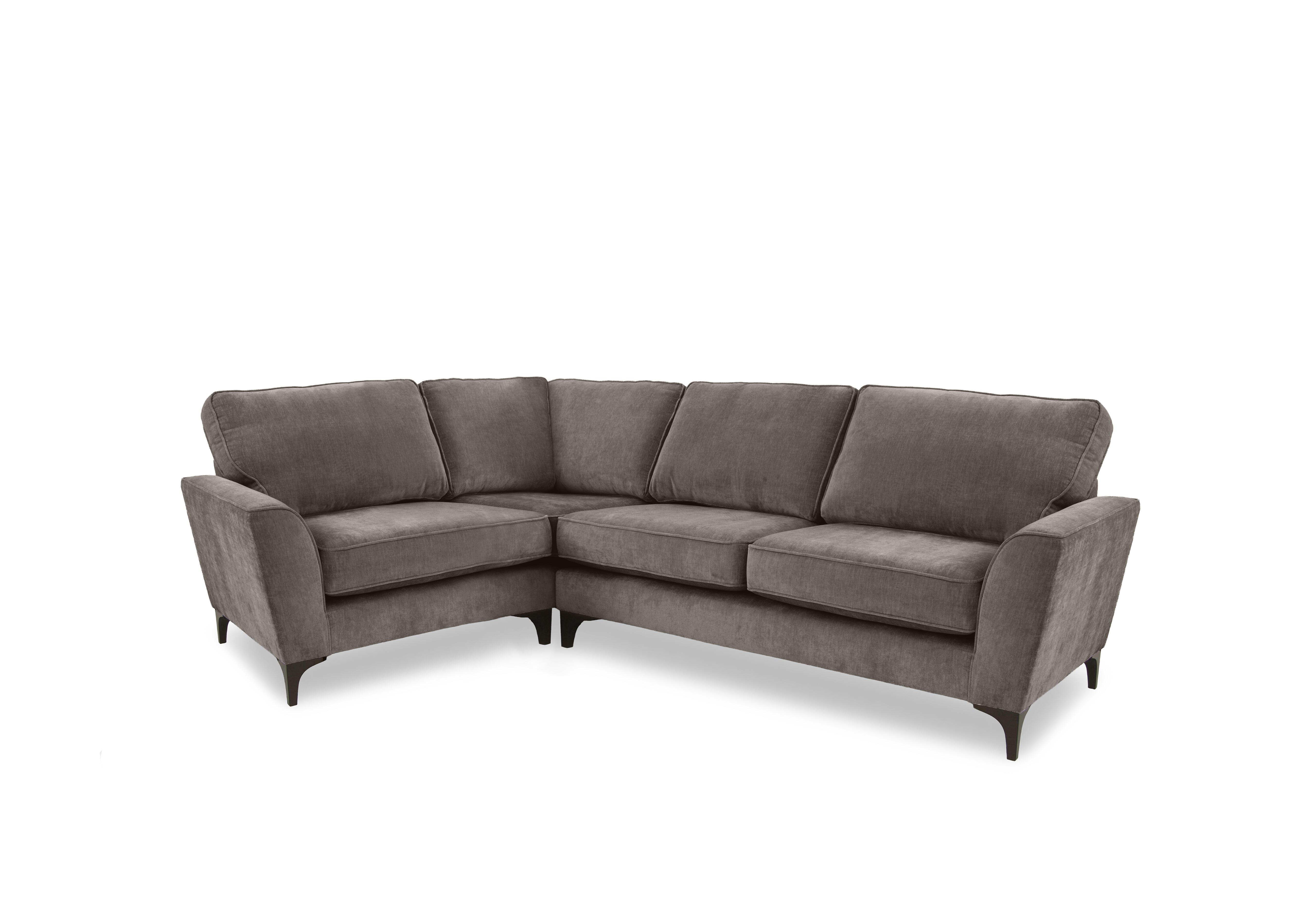 Primrose Small Classic Back Corner Sofa in Dion Shadow Dk Ft on Furniture Village