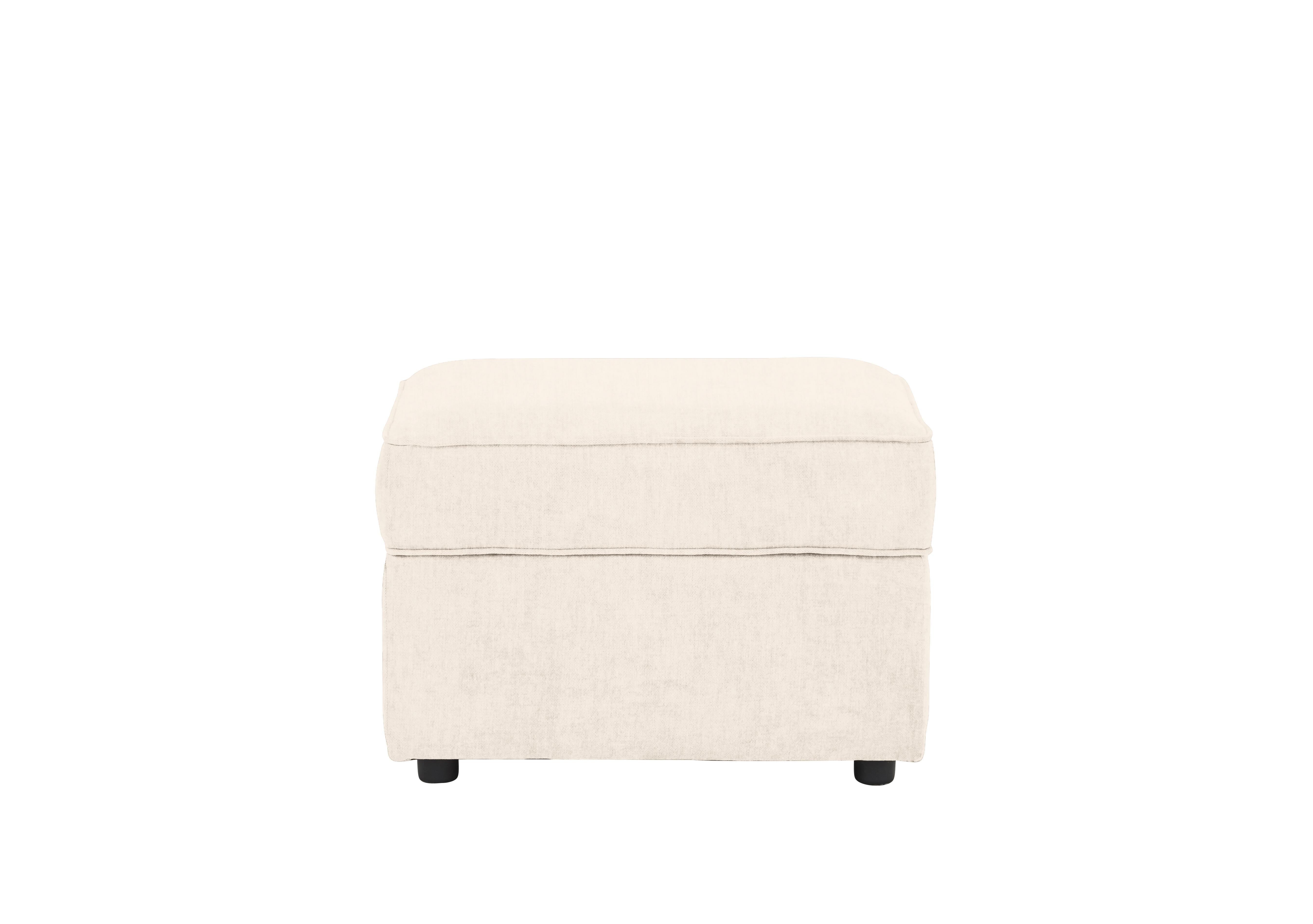 Primrose Storage Footstool in Dion Coconut on Furniture Village