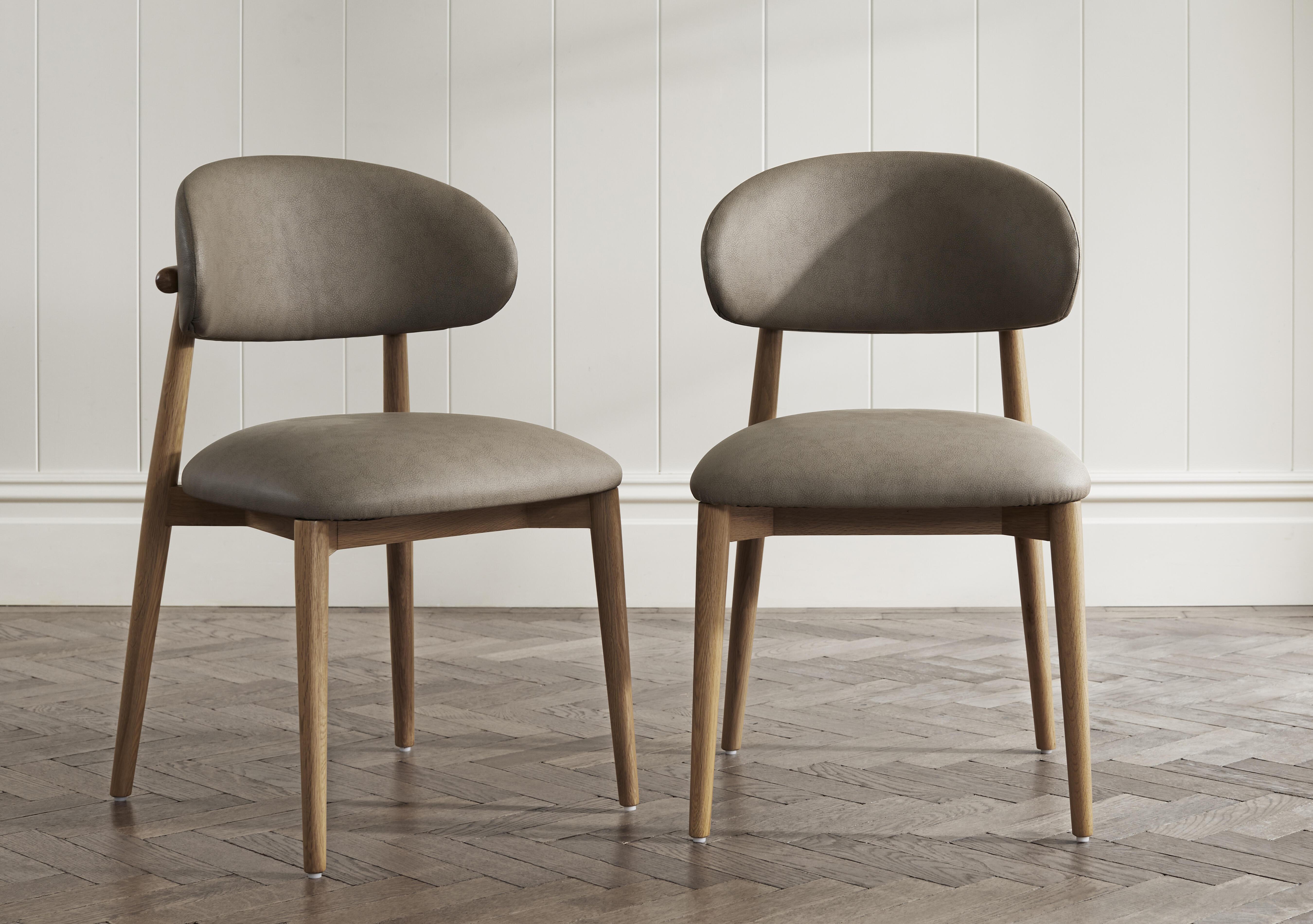 Riga Set of 6 Wooden Dining Chairs in  on Furniture Village